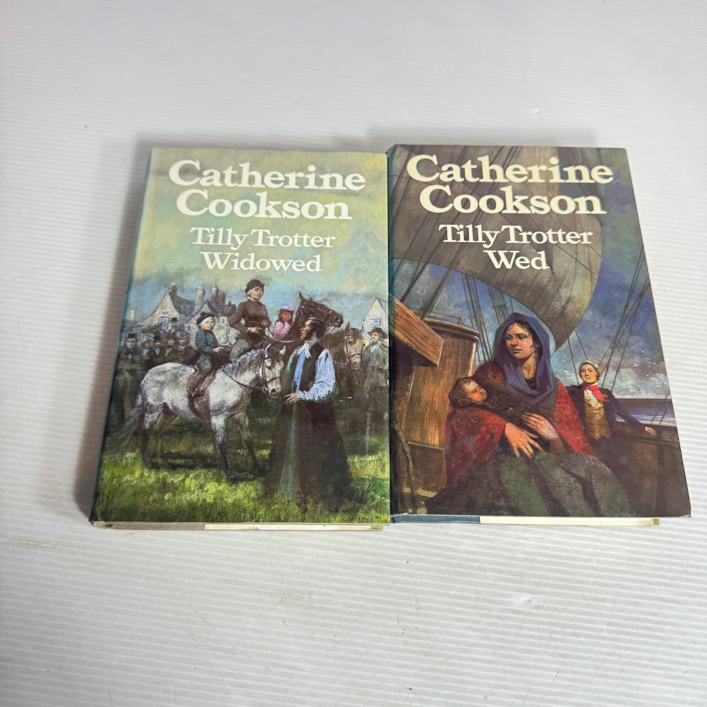 Catherine Cookson Vintage Tilly Trotter Hardcover Bundle x 2 : Tilly Trotter Wed & Tilly Trotter Widowed(2996)