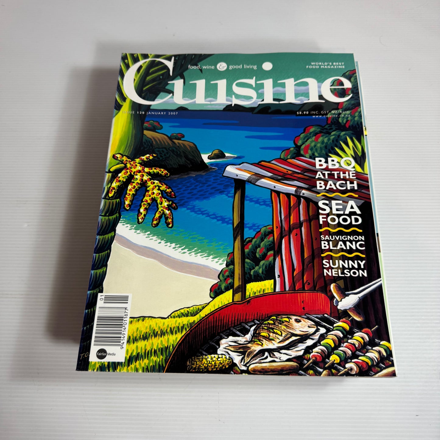 Cuisine Magazine Bundle x 5 : 2007 Issues 124, 123, 122, 121, 120 (3334)