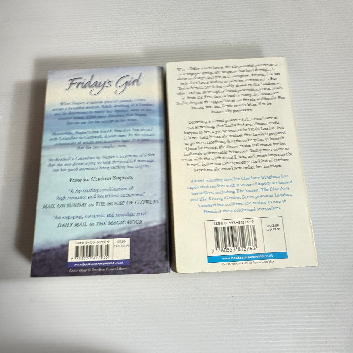 Charlotte Bingham Bundle x 2 : Summertime & Friday's Girl (3427)