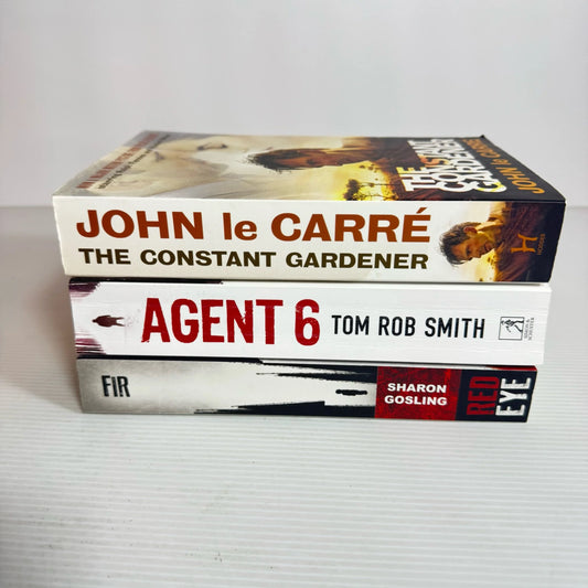 Thriller Crime Book Bundle x 3 : Mixed Authors (2292)