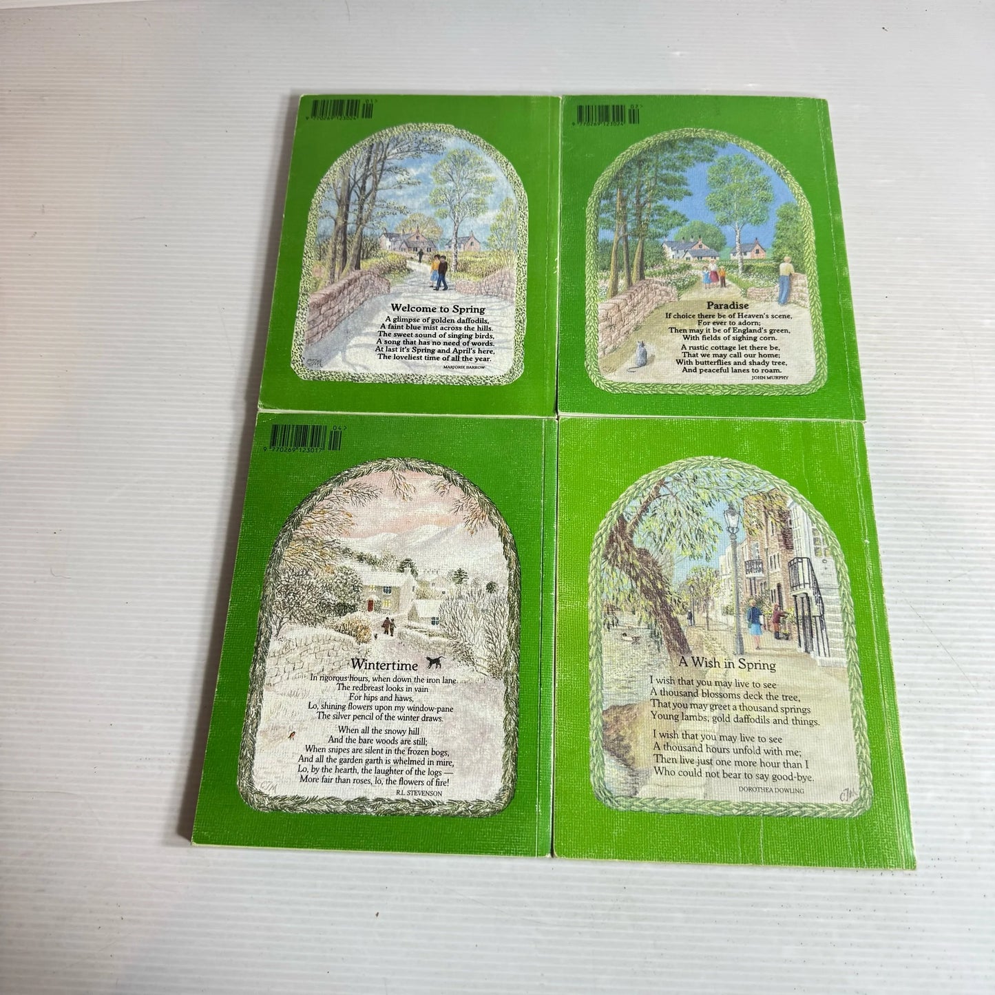 Evergreen Book Bundle x 4 Spring 1991, Winter 1992/93, Summer 1993 & Spring 1993 (402)