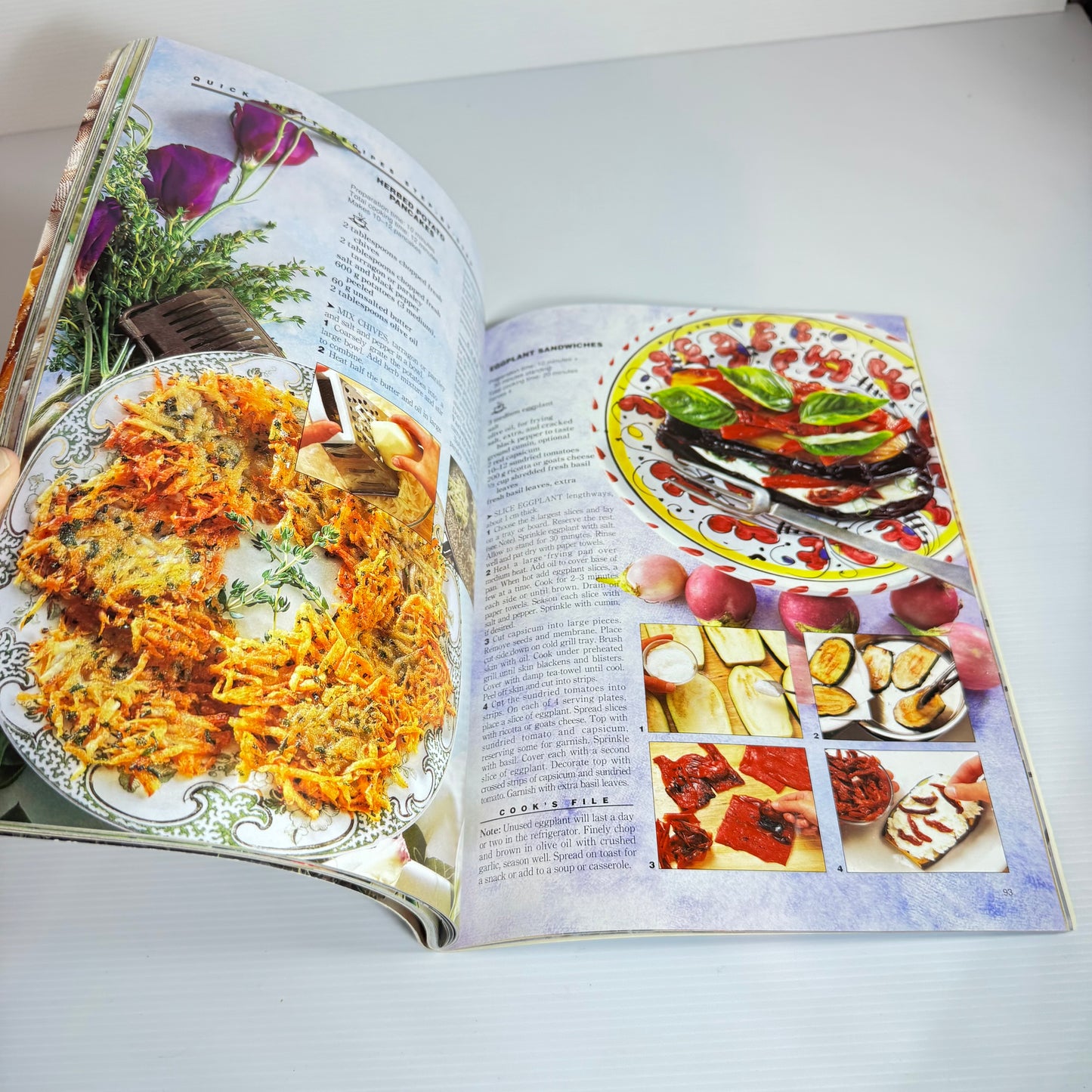 Quick & Easy Family Cookbook Bundle x 4 : Fab Food for Family & Friends - Janella Bloom, On The Table in 20 Minutes - Brenda Kitchen's, Fresh + Fast - Marie Claire, Quick Short Recipe Cookbook - Family Circle(3063)