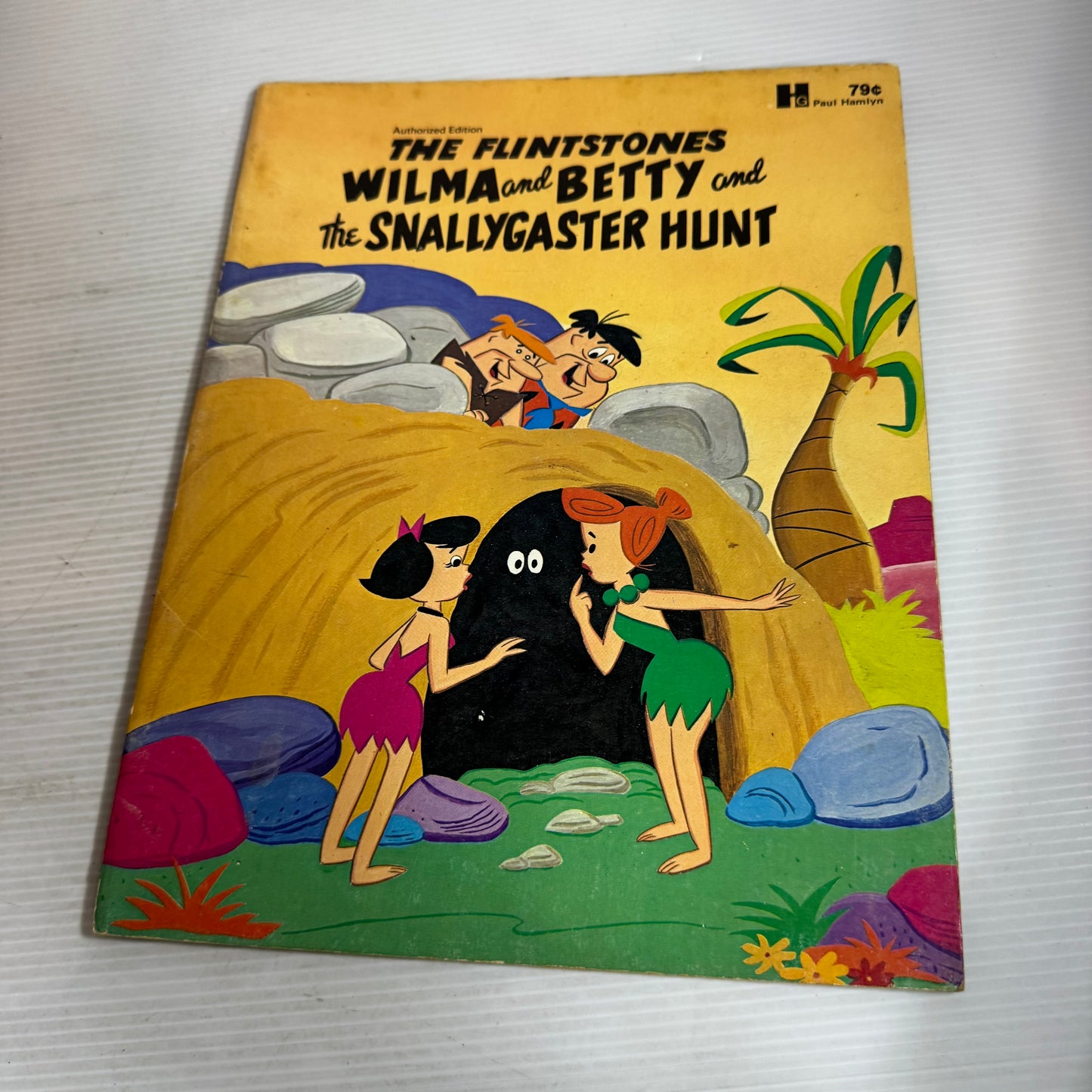 Vintage Flintstone 1970's Giant Durabooks for Children x 6 Books (2606)
