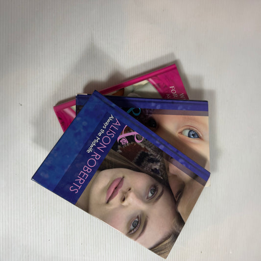 Mills & Boon Alison Roberts Hardcover Book Bundle x 3 Books (2592)