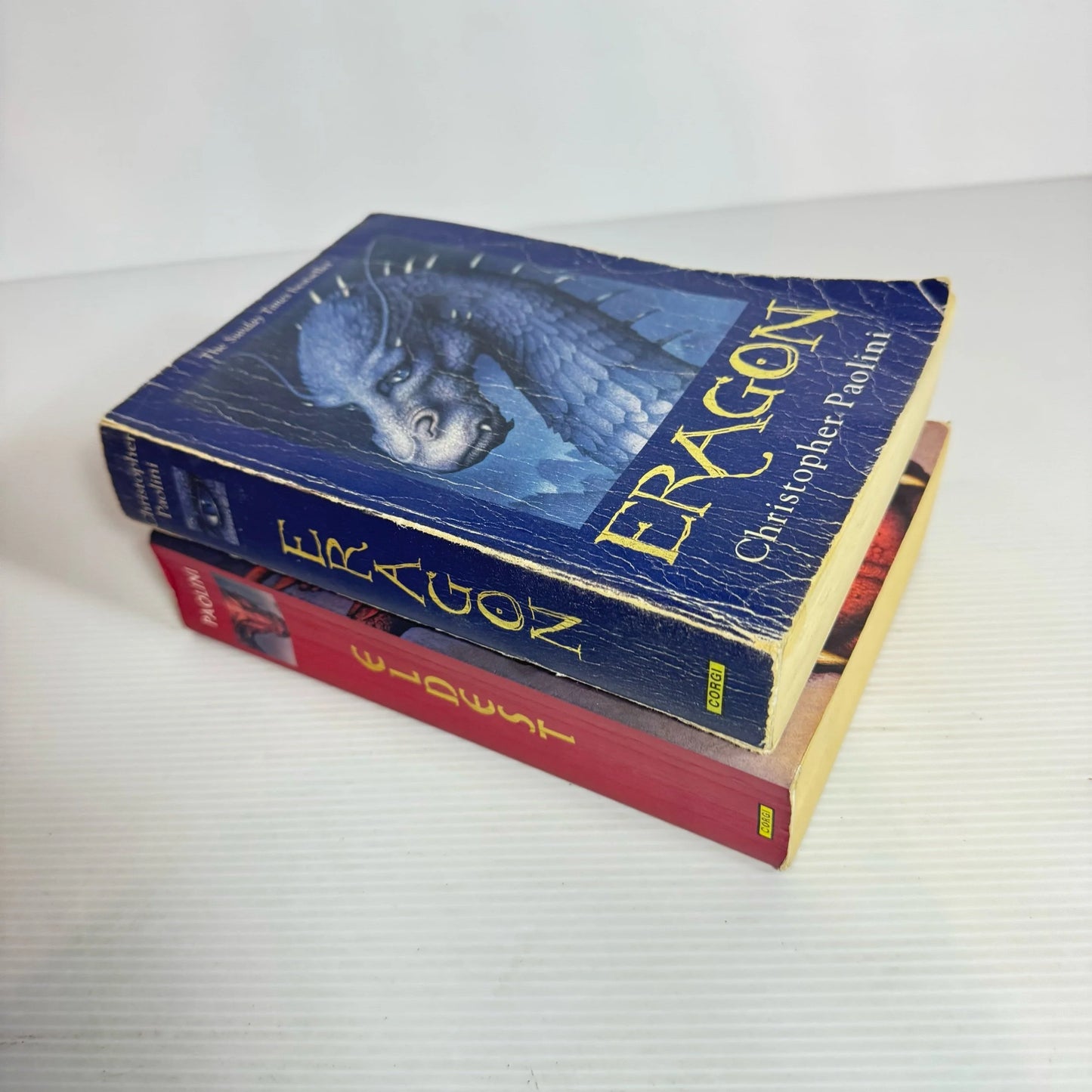 Inheritance Cycle Book Bundle x 2 : Books I & II Eragon & Eldest - Christopher Paolini (2294)