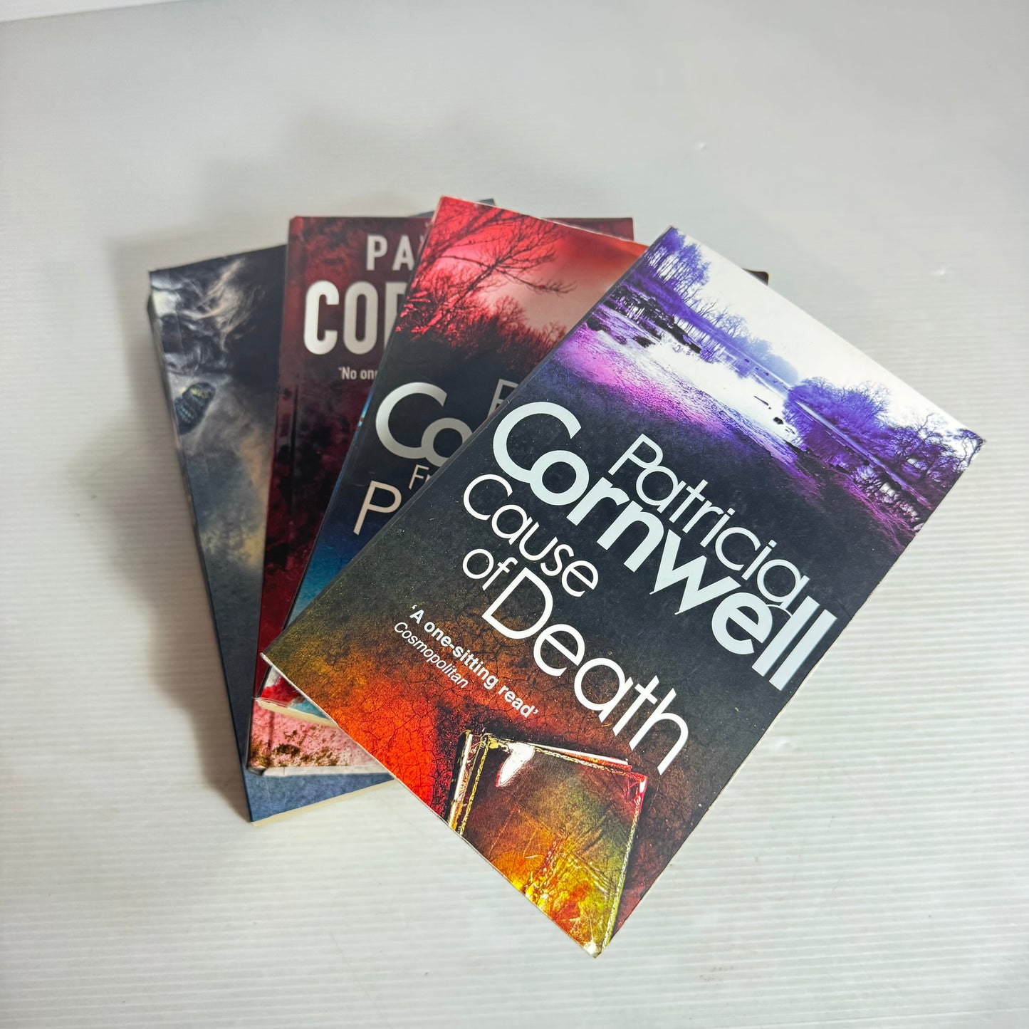 Patricia Cornwell Book Bundle x 3 : From Potter's Field, Cause of Death, Book of The Dead, Black Notice (3000)