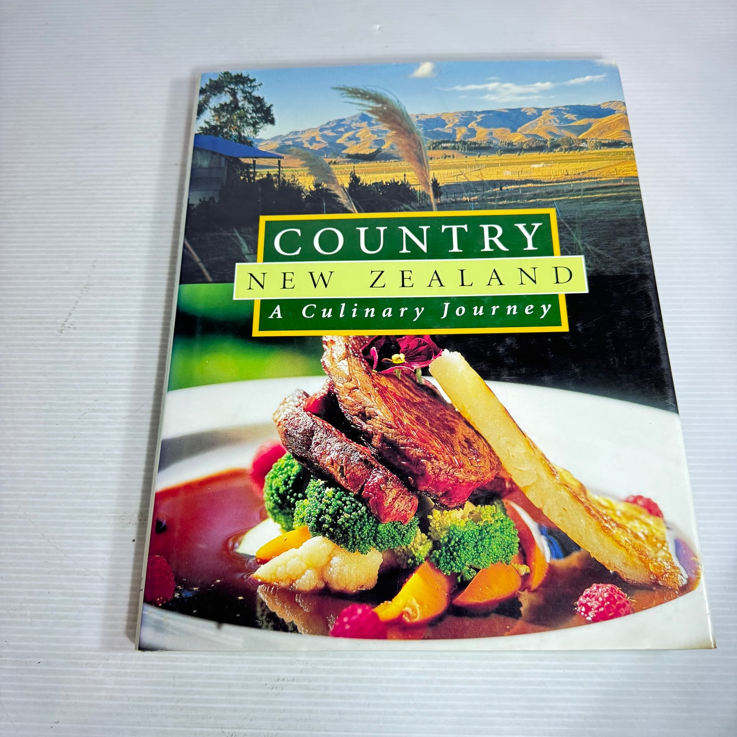New Zealand Hardcover Cookbook Bundle x 3 : Taste of New Zealand : Winter, Country New Zealand : A Culinary Journey, The Beautiful New Zealand Cookbook - Tui Flower (2932)