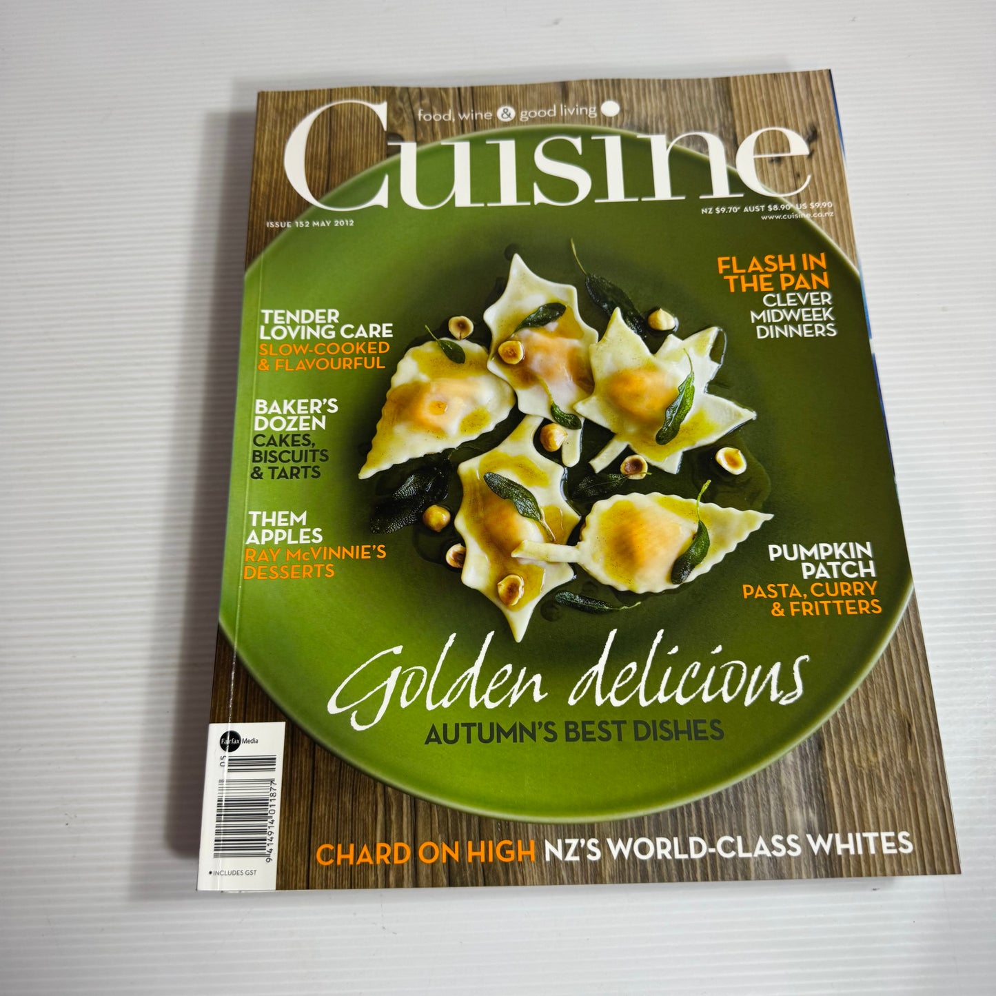 Cuisine Magazine Bundle x 6 : 2012 Issues 150, 151, 152, 153, 154, 155 (3339)