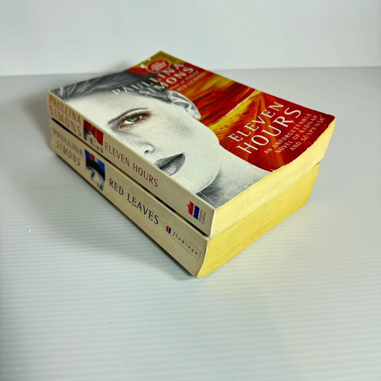 Paullina Simons Book Bundle x 2 Books : Eleven Hours & Red Leaves (309)