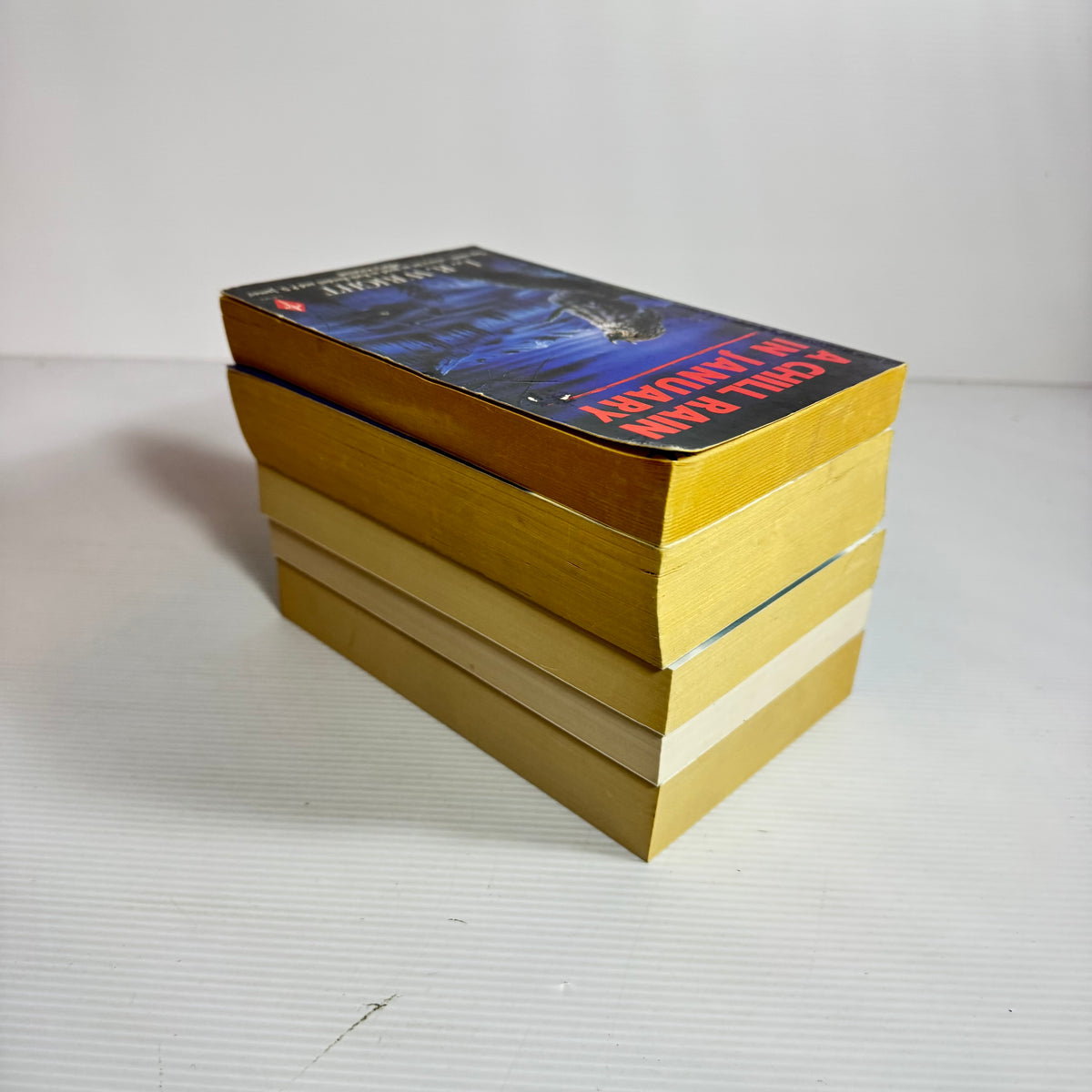 Thriller Bundle x 5 : A Chill Rain In January - L. R. Wright, A Time for Justice - Anonymous, Knots & Crosses - Ian Rankin, Tishomingo Blues - Elmore Leonard, Cold Granite - Stuart MacBride (3386)