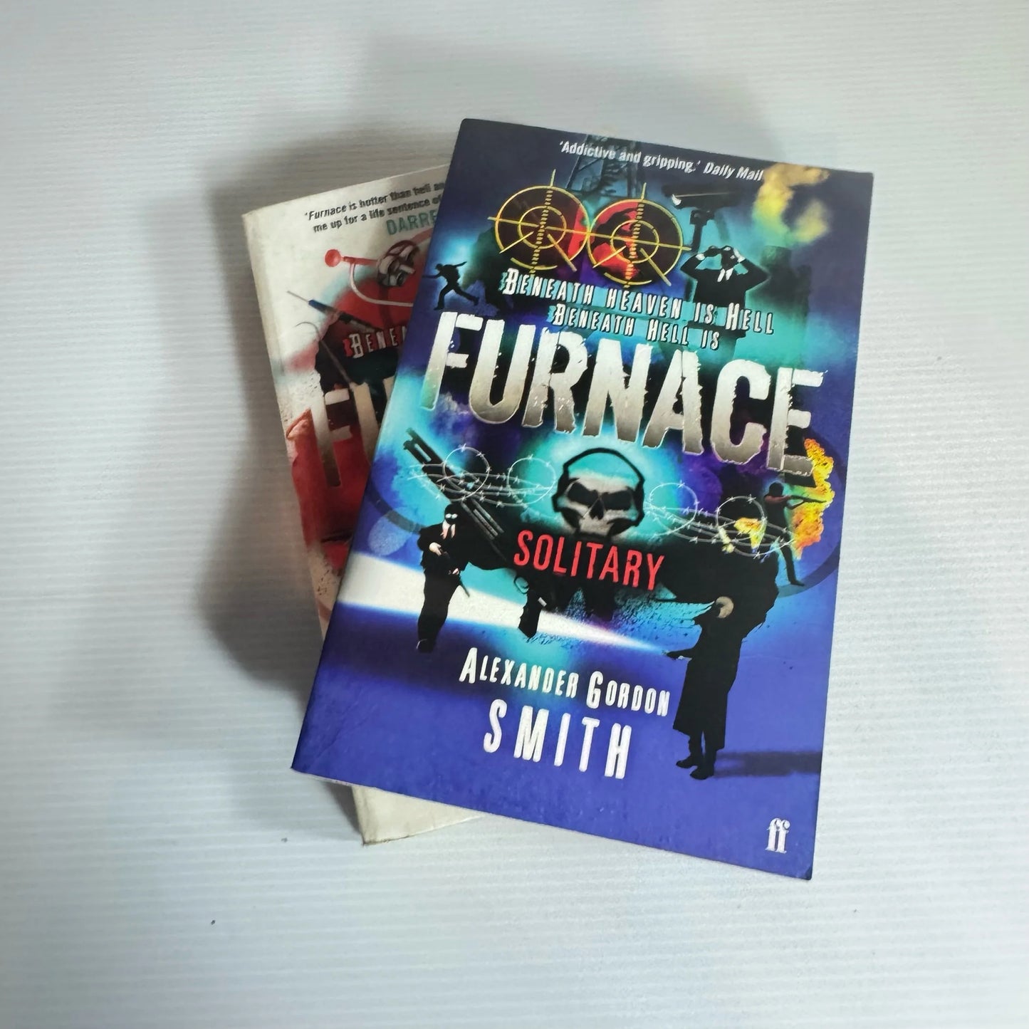 Furnace - Alexander Gordon Smith Book Bundle x 2 Books : Solitary & Death Sentence