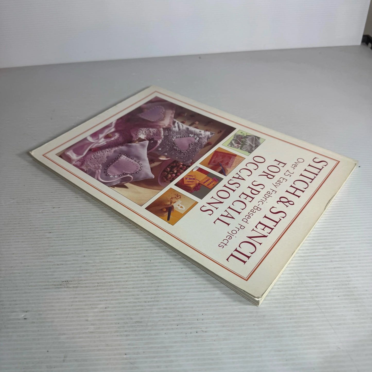 Stitch and Stencil Book Bundle x 2 Books - For The Home & For Special Occasions