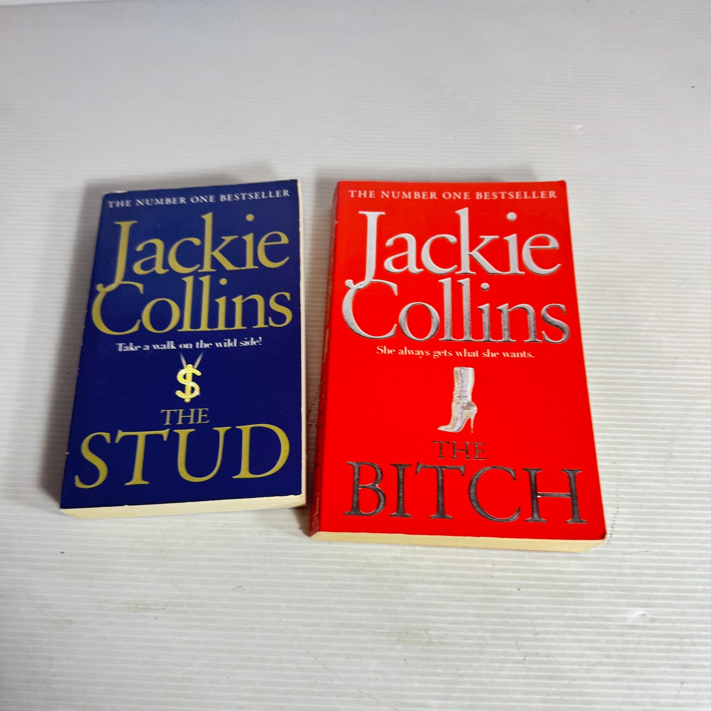 Jackie Collins Book Bundle x 2 : The Stud & The Bitch (2986)