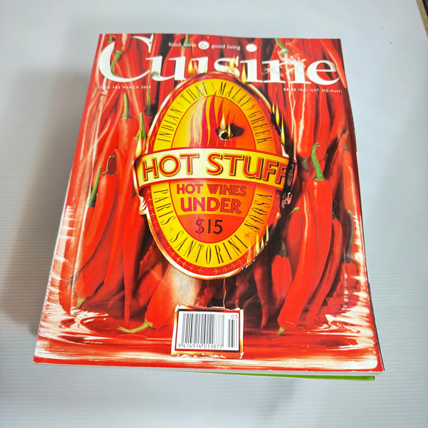 Cuisine Magazine Bundle x 8 : 2004-2005 Issues 103, 107, 108, 109, 110, 111, 112, 113 (3332)