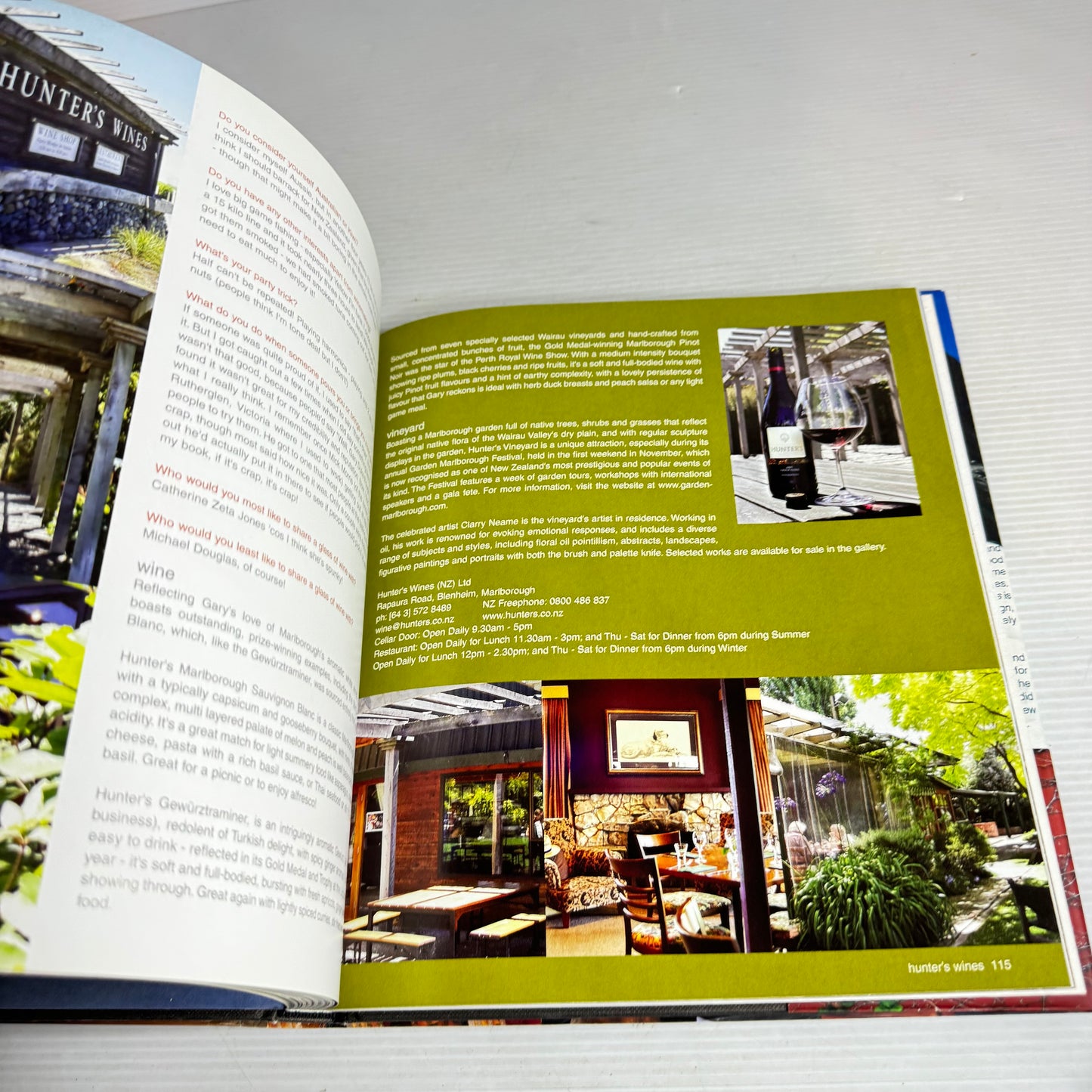 New Zealand Wine & Food Cookbook Bundle x 3 : Good Wine Bad Language Great Vineyards, corbans Good Food & Wine Series, New Zealand Food & Wine Art : A New Journey (2936)