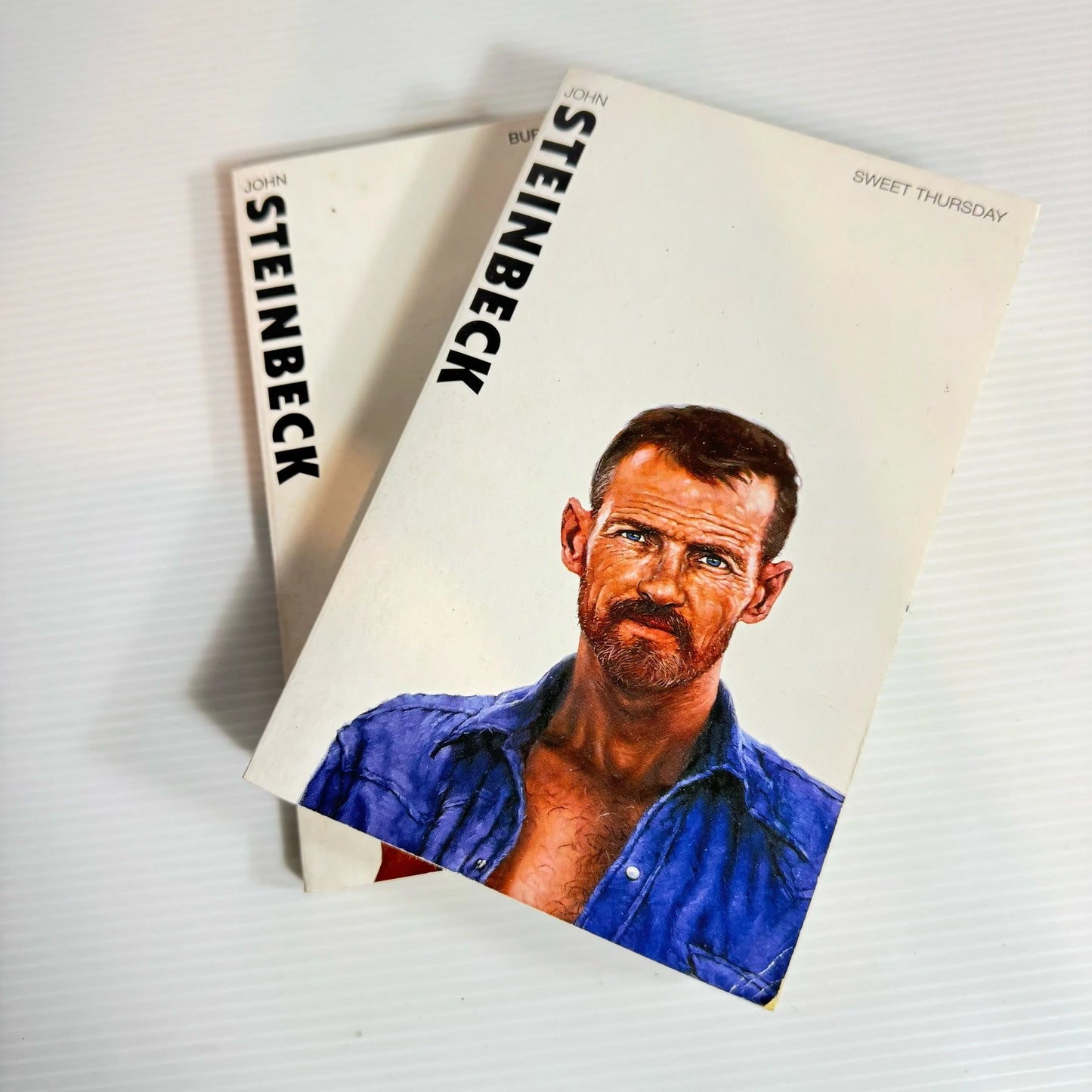 John Steinbeck Book Bundle x 2 Books : Sweet Thursday & Burning Bright (802)