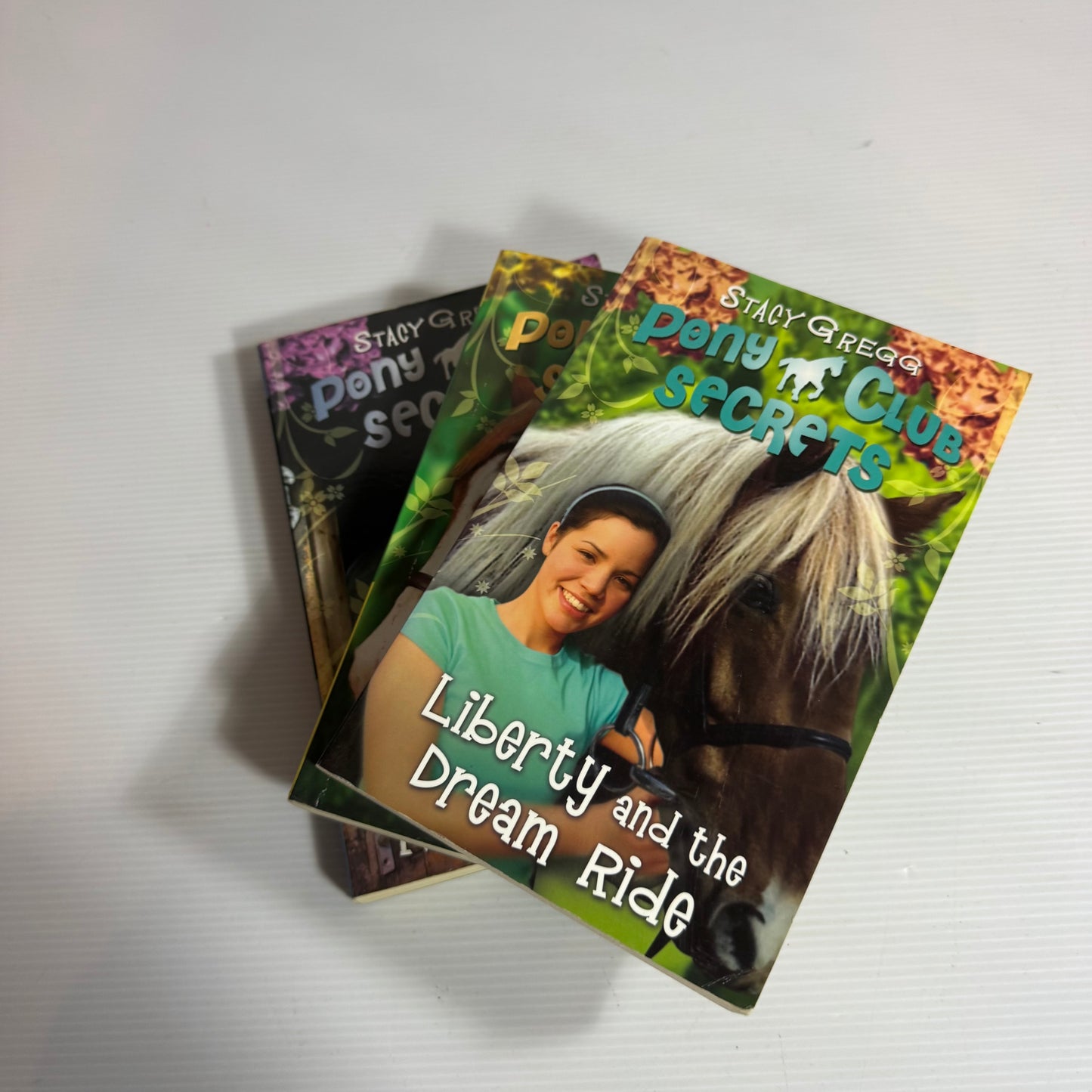Pony Club Secrets by Stacy Gregg Book Bundle x 3 : Liberty and The Dream Ride, Blaze and the Dark Rider, Mystic and the Midnight Ride(3280)