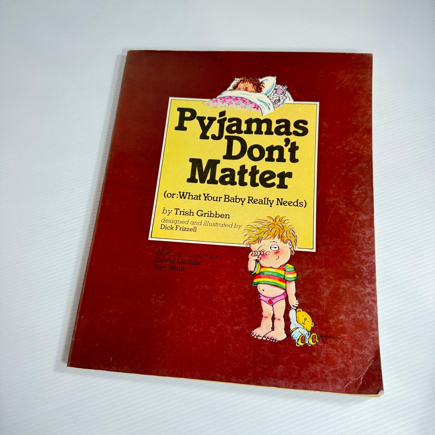 Trish Gribben Parenting Vintage Big Book Bundle x 3 : Nits & Other Nasties, Coming Red or Not, Pyjamas Don't Matter (Vintage 1986)(3071)