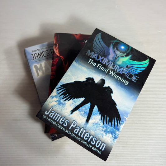 Maximum Ride Book Bundle by James Patterson x 3 : The Final Warning, Max, The Angel Experiment(2896)
