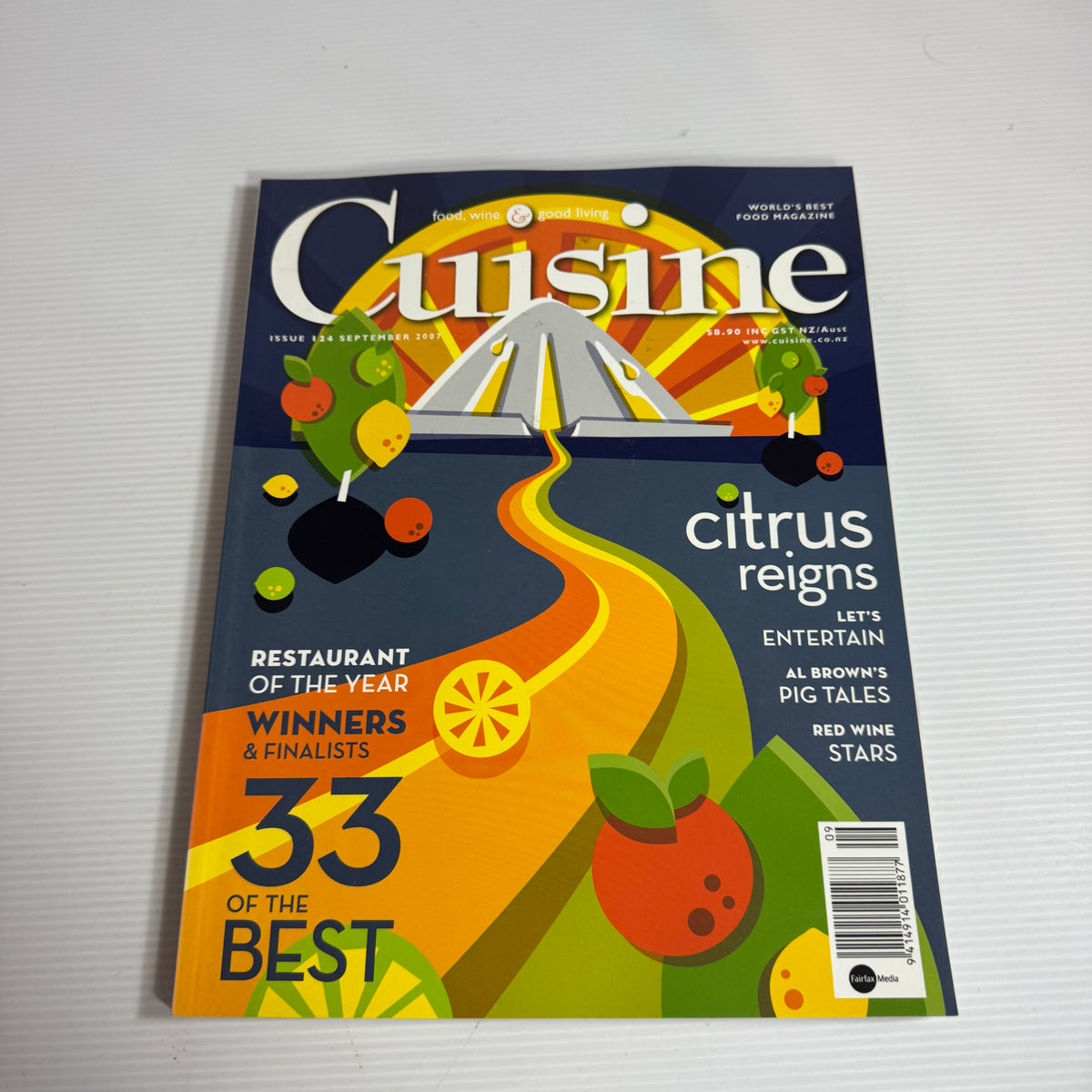 Cuisine Magazine Bundle x 5 : 2007 Issues 124, 123, 122, 121, 120 (3334)
