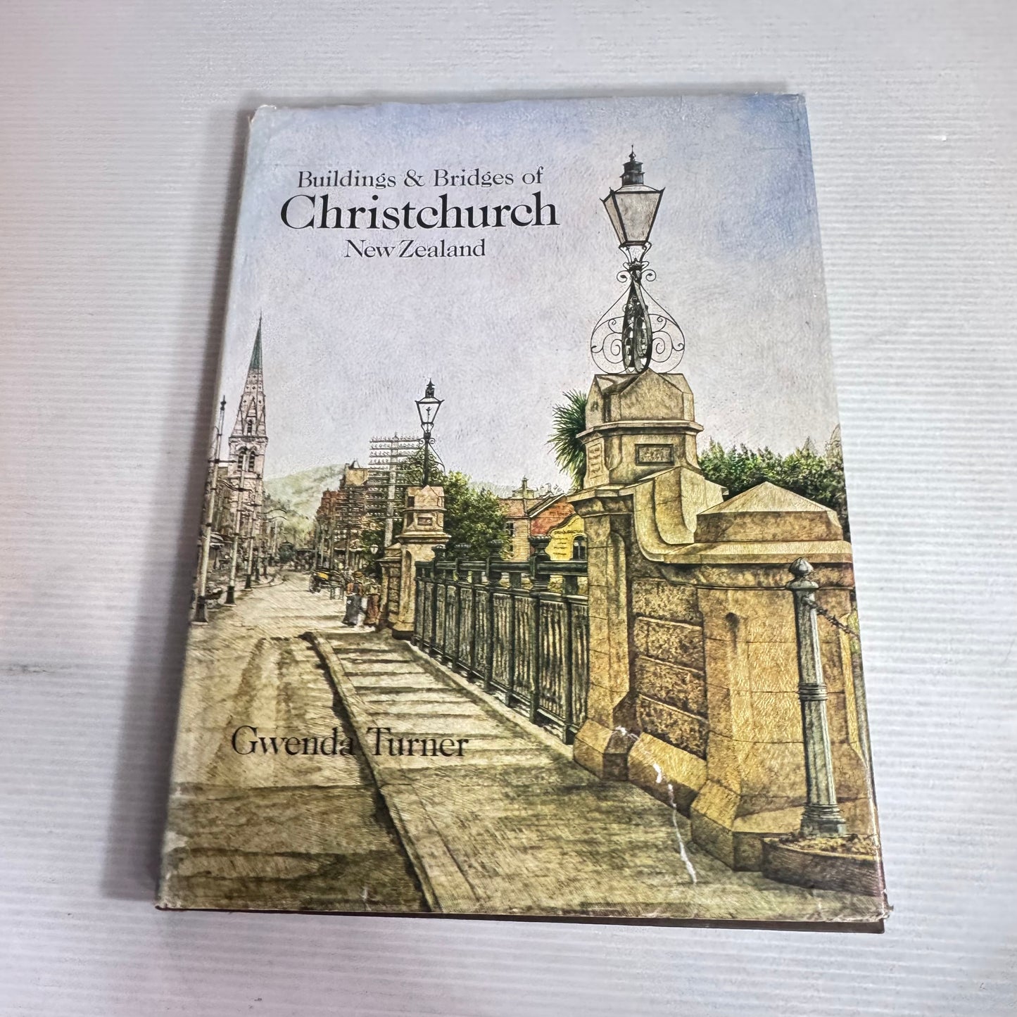 Christchurch City Book Bundle x 2 Books : Buildings &amp; Bridges of Christchurch New Zealand (Vintage 1981 First Edition) - Gwenda Turner &amp; Christchurch : A City of Light - Mark Alexander (Vintage 1990)(2811)