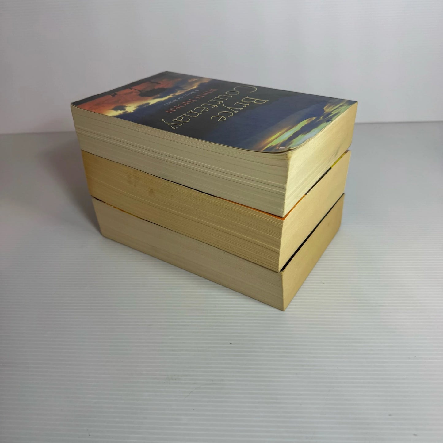 Bryce Courtenay Book Bundle x 3 : Whitethorn, The Persimmon Tree, Tommo & Hawk (2178)