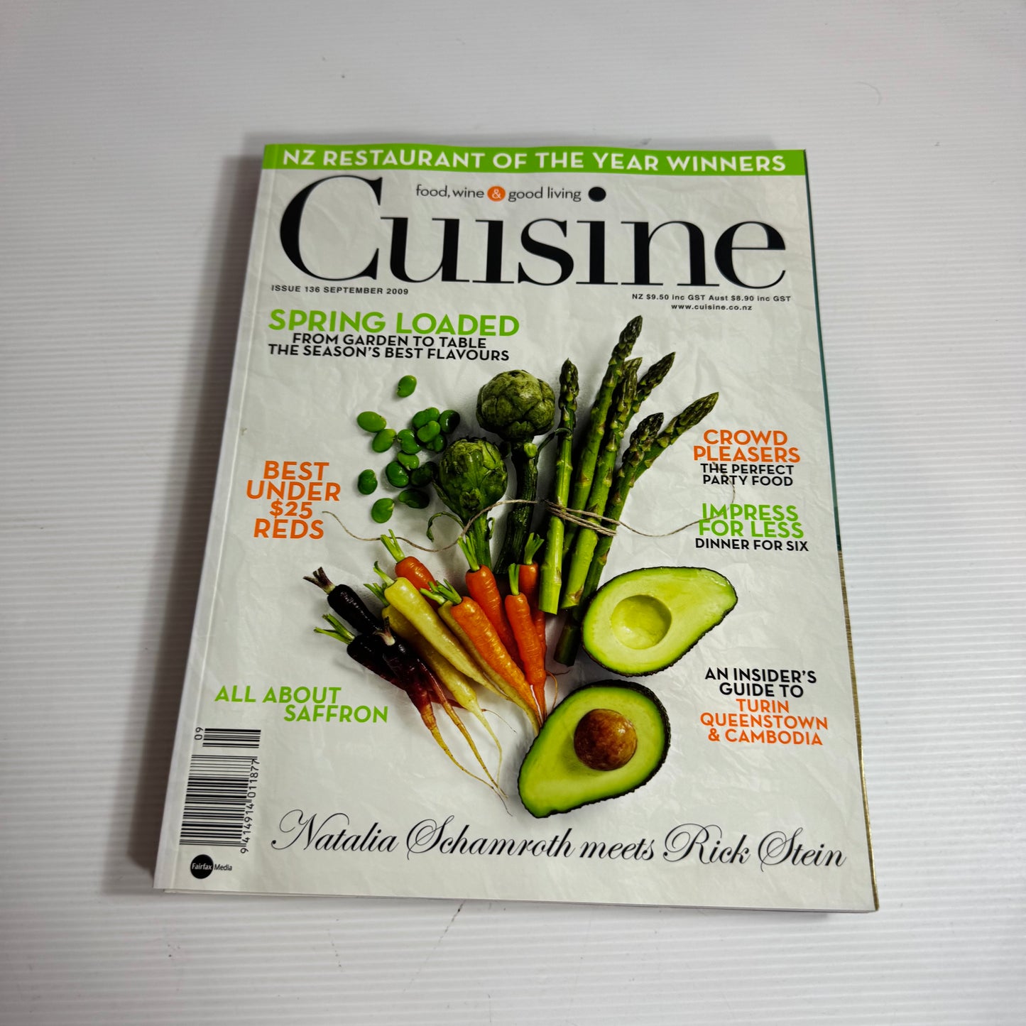 Cuisine Magazine Bundle x 6 : 2009 Issues 137, 136, 135, 134, 133, 132 (3336)