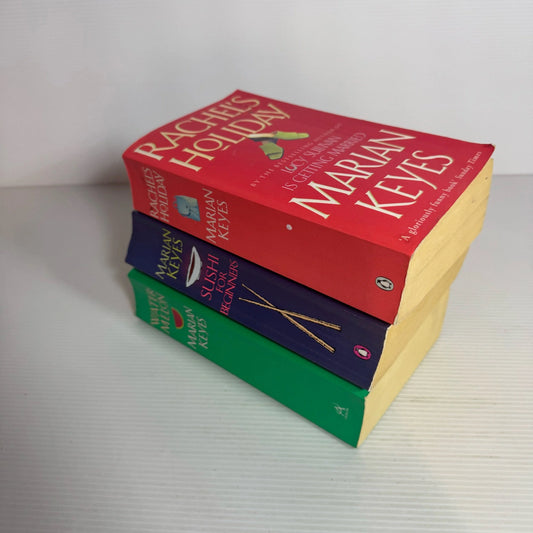 Marian Keyes Book Bundle x 3 : Water-Melon, Rachel's Holiday, Sushi for Beginners (2318)