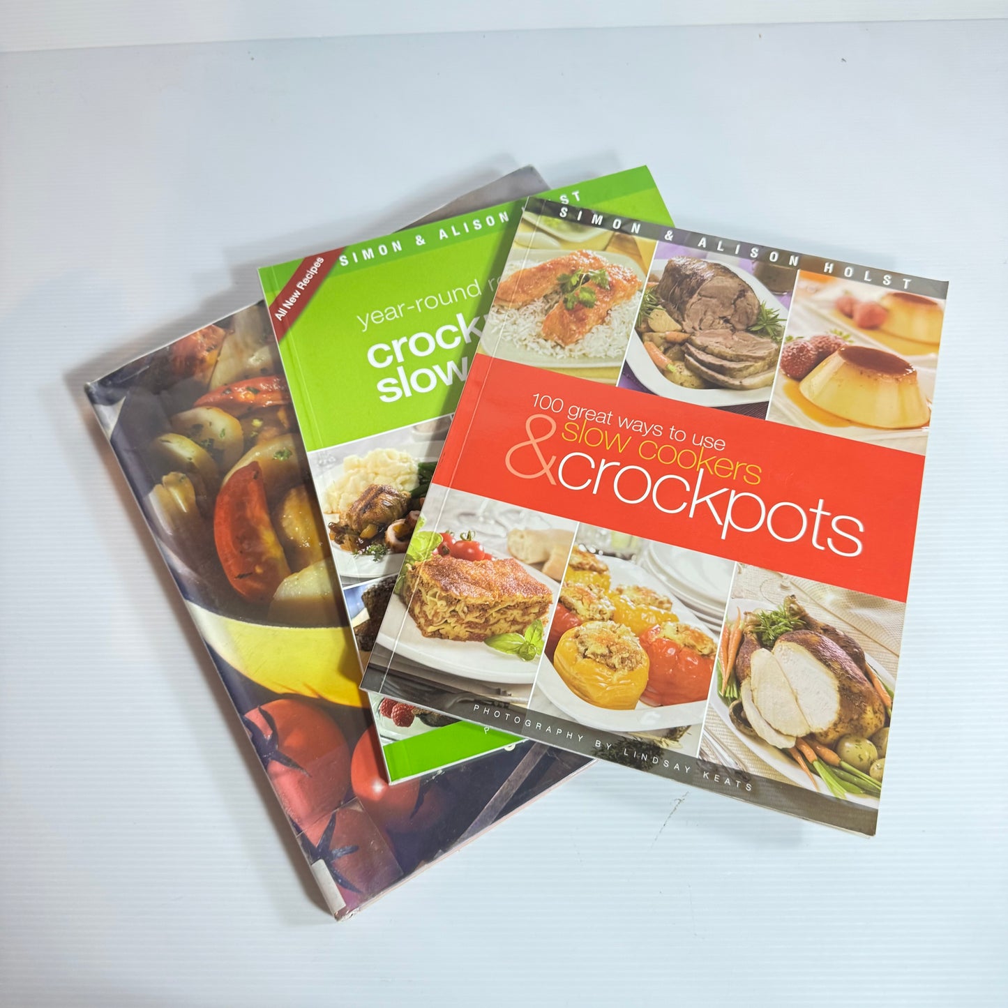 Crockpot & Slow Cooker Cookbook Bundle x 3 Books (3306)