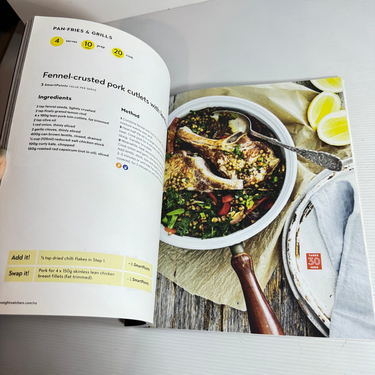 Weight Watchers Cookbook Bundle x 2 : Complete Cookbook & Program Basics & Everyday Italian (3229)