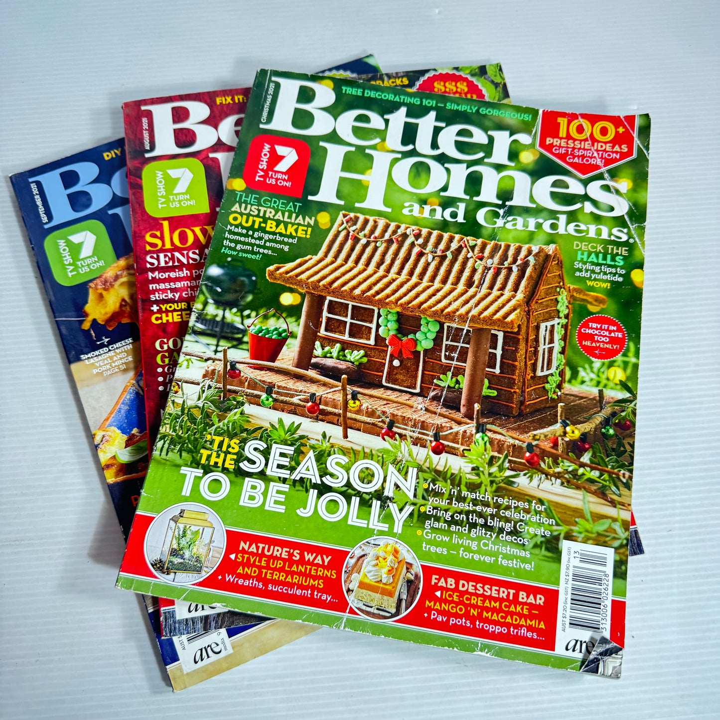 Better Homes and Garden Magazine Bundle x 3 Magazines (2612)