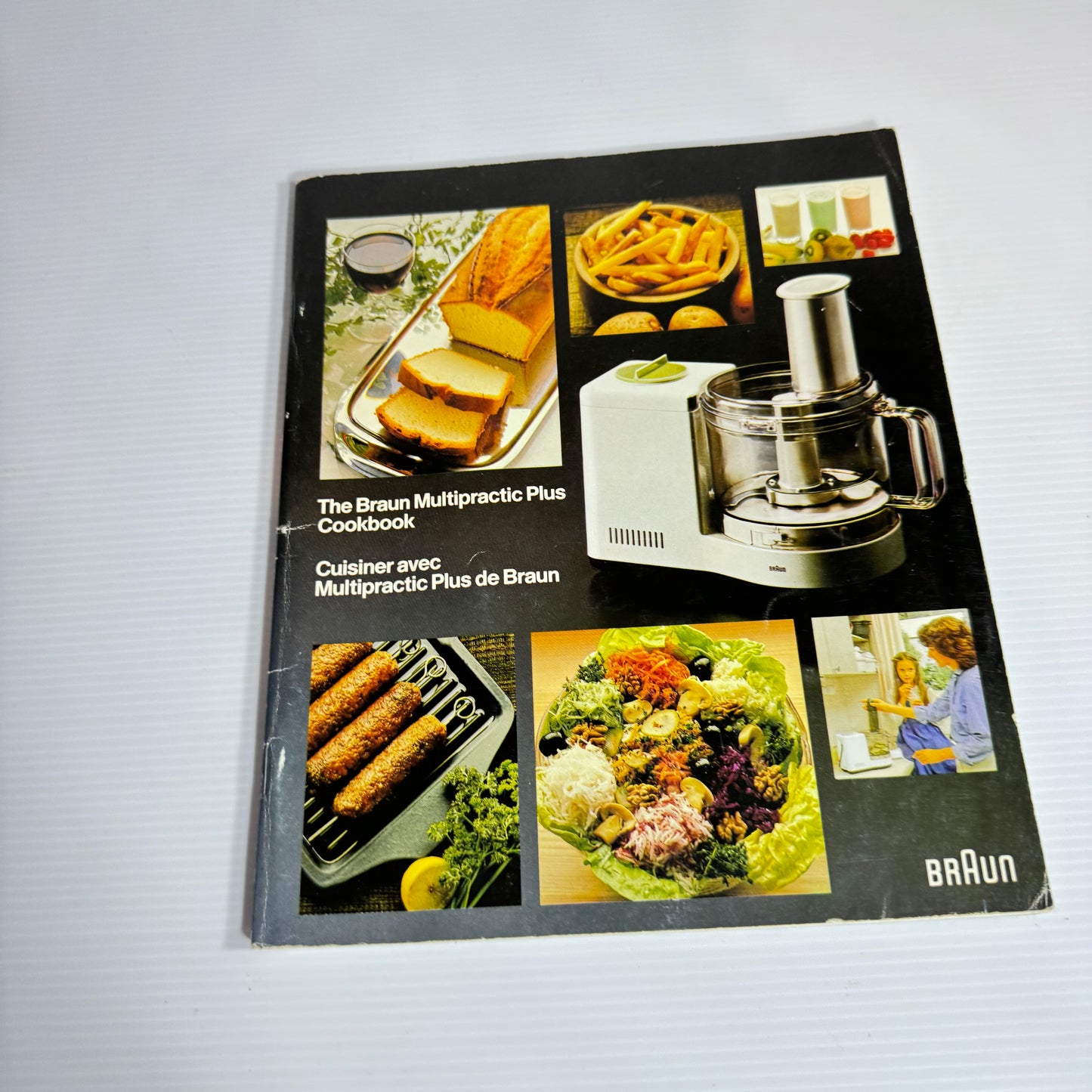 Kenwood & Braun Book Bundle x 2 : Kenwood Creative Food Processor Cooking - Becky Johnson & The Braun Multipractic Plus Cook Book (3066)