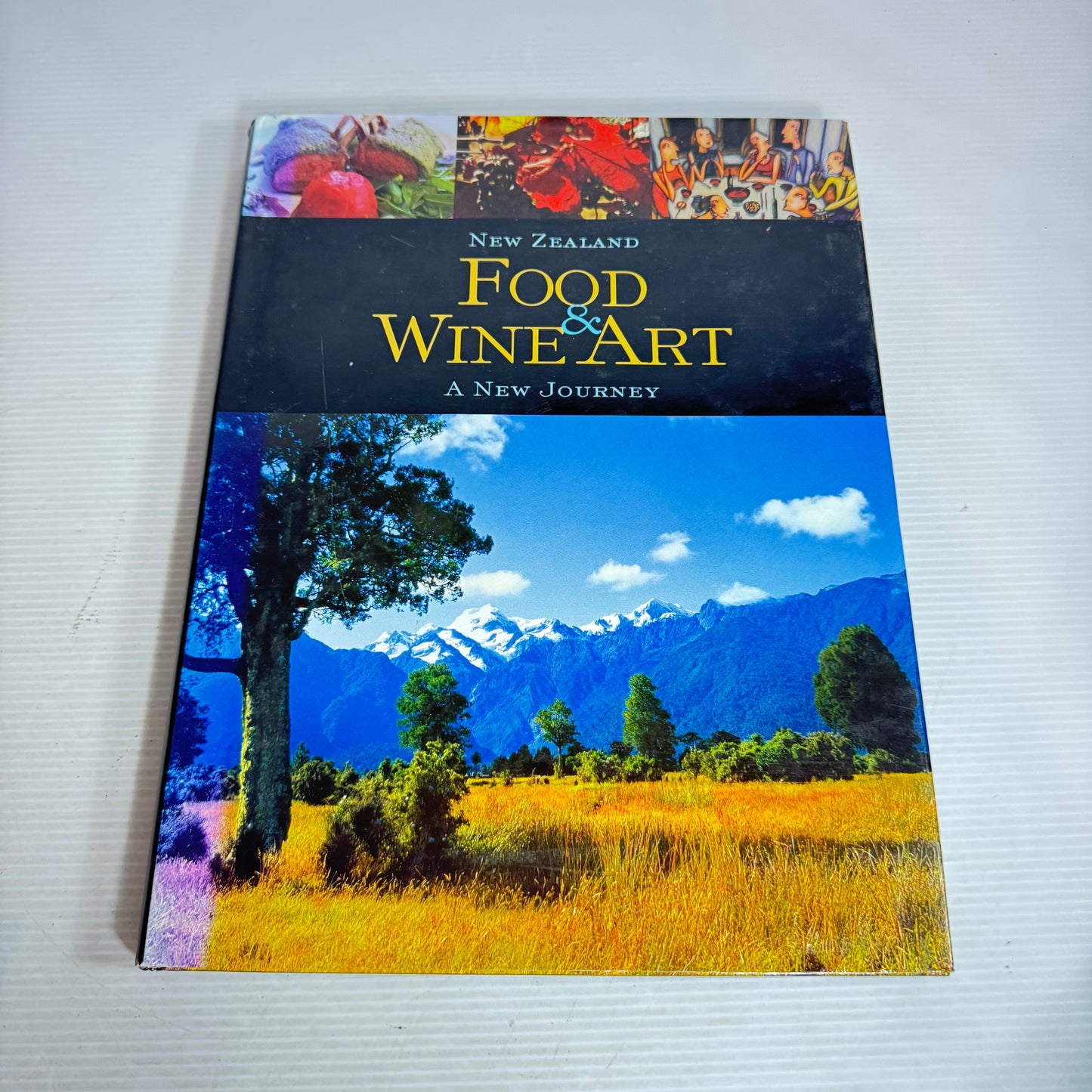 New Zealand Wine & Food Cookbook Bundle x 3 : Good Wine Bad Language Great Vineyards, corbans Good Food & Wine Series, New Zealand Food & Wine Art : A New Journey (2936)