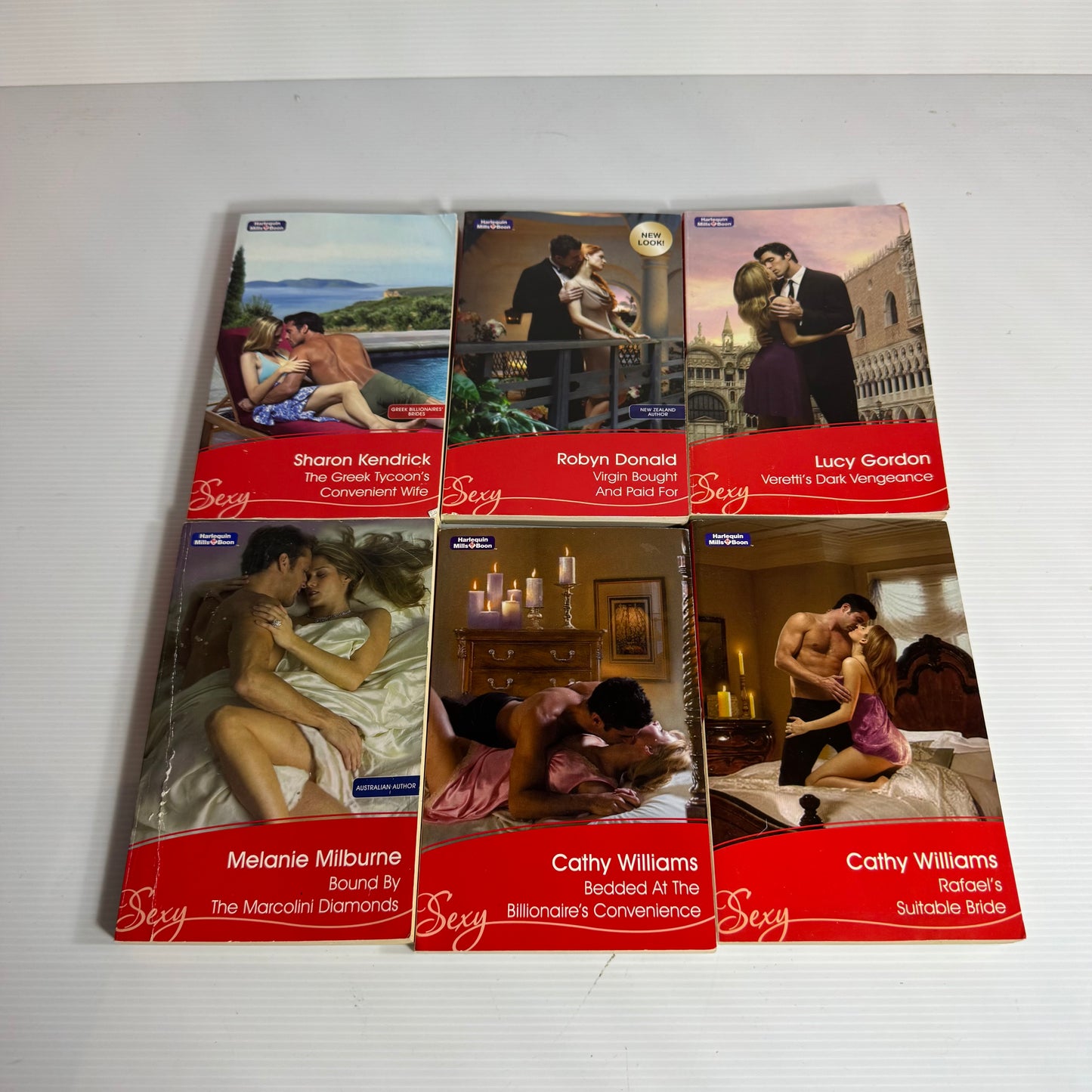 Mills & Boon Sexy Book Bundle x 6 Books (3167)