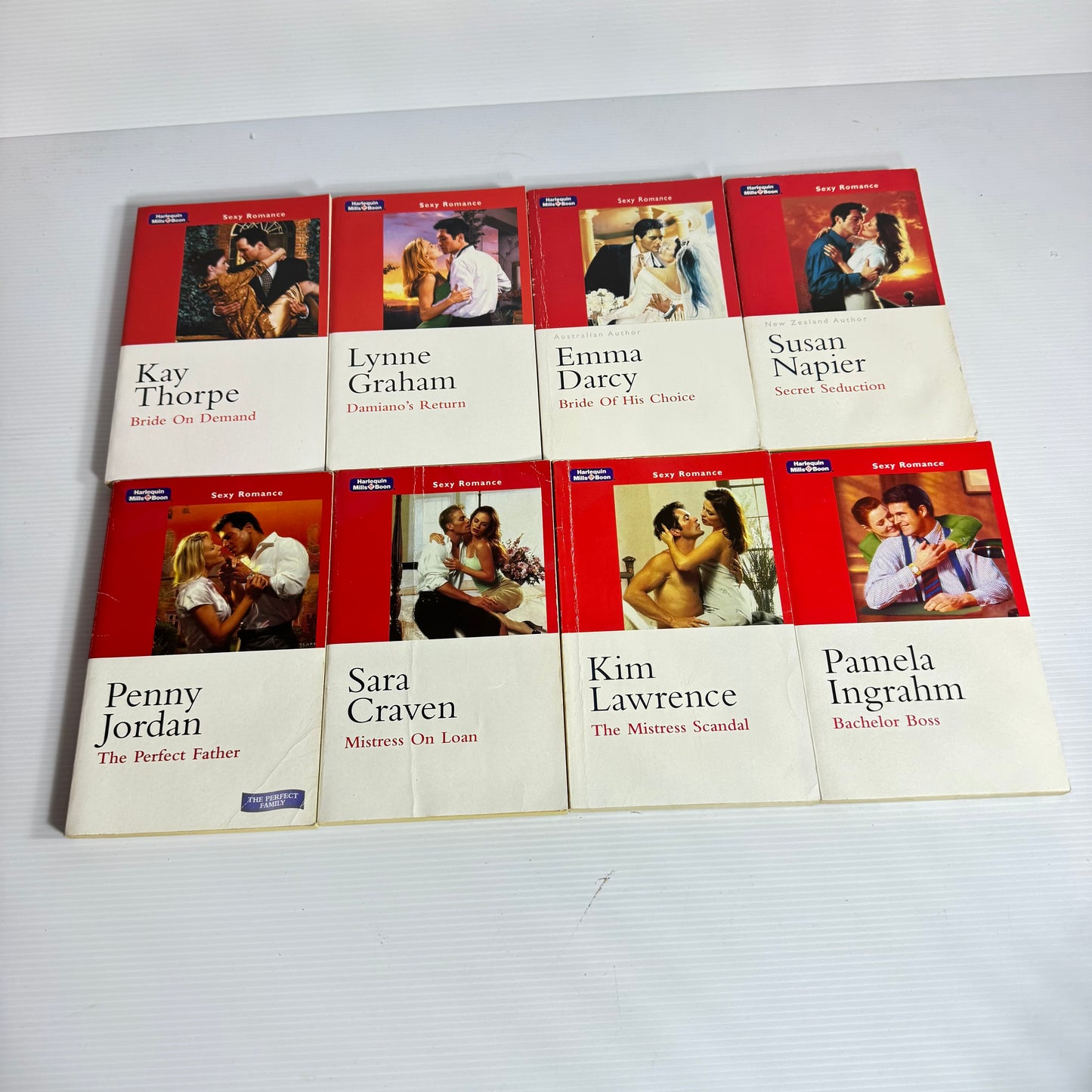 Mills & Boon Sexy Romance Book Bundle x 8 Books (3145)