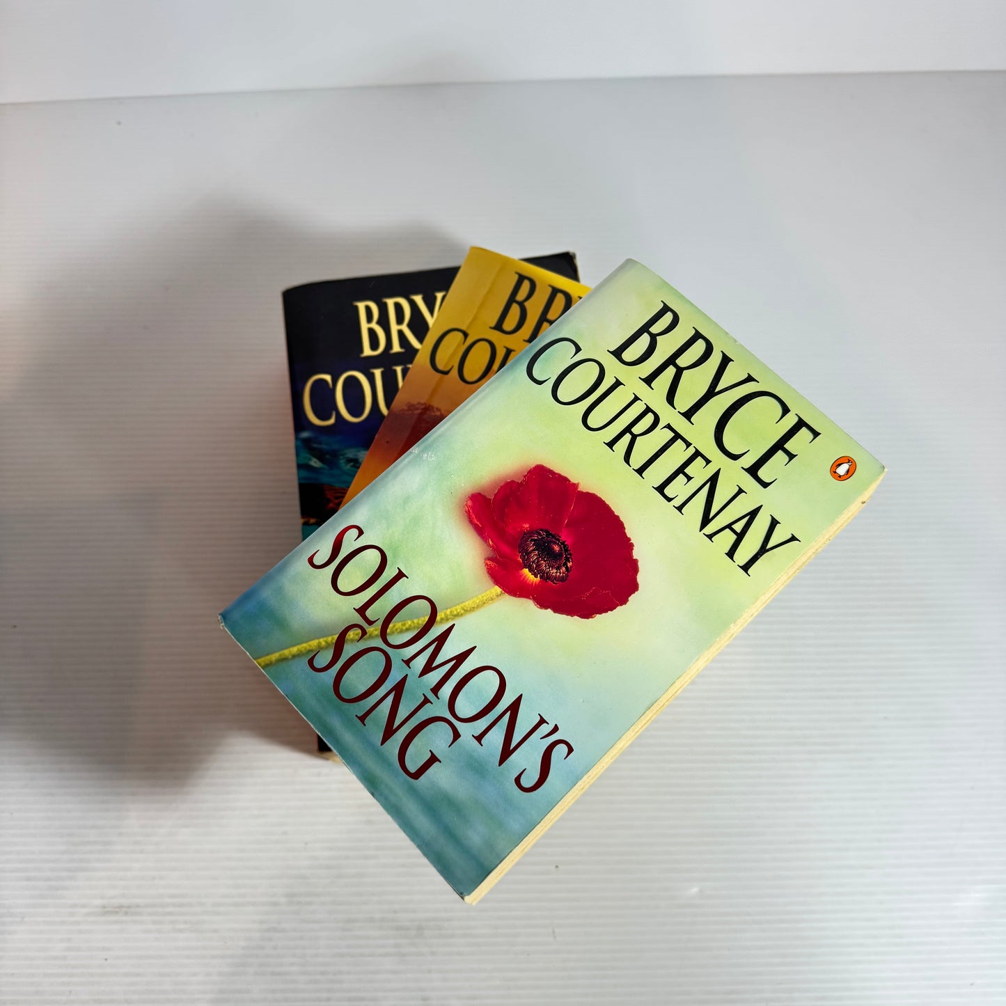 Bryce Courtenay Book Bundle x 3 Books : Jessica, Solomons Song, & Brother Fish (2507)