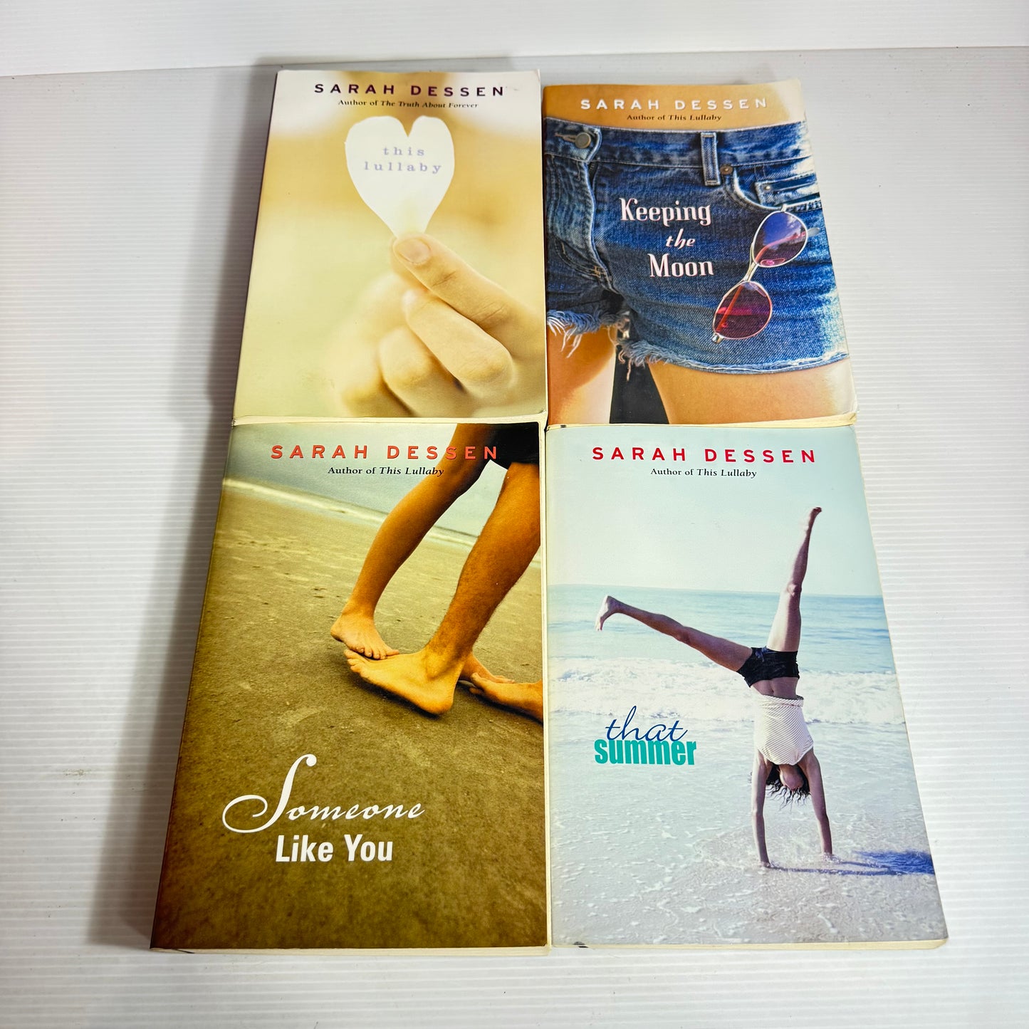 Sarah Dessen Young Adult Contemporary Book Bundle x 4 Books (2515)