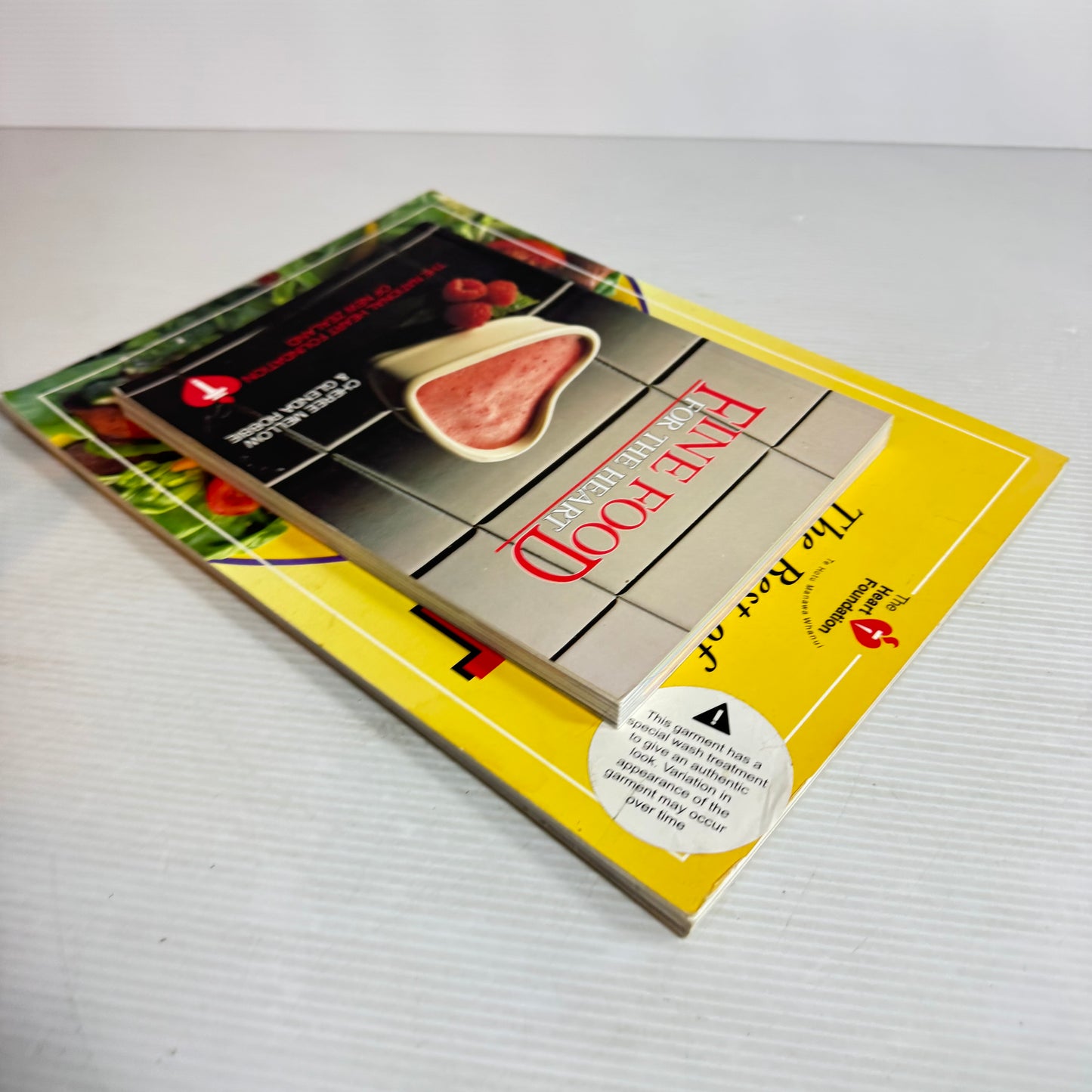 Healthy Heart Cookbook Bundle x 2 : Fine Food For the Heart - Cheree Mellow & Glenda Robbie, The Best of Food for the Heart - The Heart Foundation (2801)(2801)