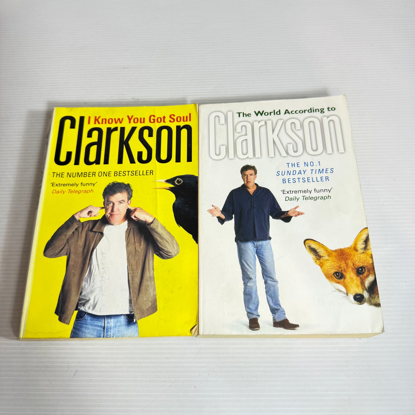 Clarkson Book Bundle x 2 : I Know You Got Soul & The World According to Clarkson (2456)