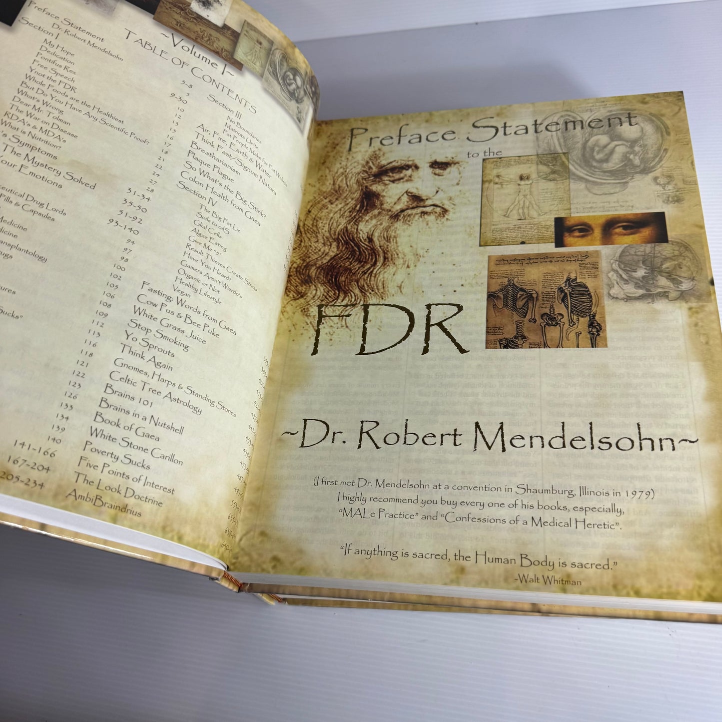 Farmacist Desk Reference : Encyclopedia of Whole Food Medicine Vol. 1 & 2 - Don Tolman & Dr Robert Mendelsohn(3201)
