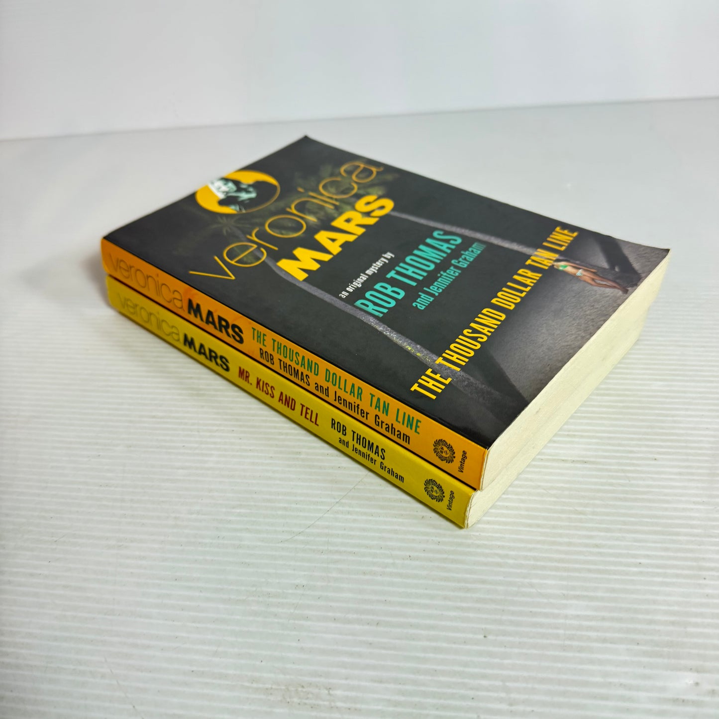 Veronica Mars Book Bundle x 2 : The Thousand Dollar Tan Line & Mr. Kiss and Tell (2813)