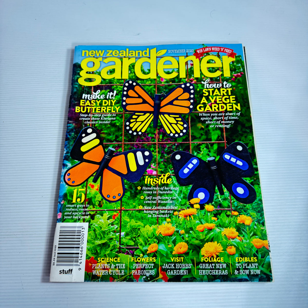 Magazine Bundle x 5 : Good September 2023, Better Homes March 2026, New Zealand Gardener November & December 2020, January 2021 (3330)