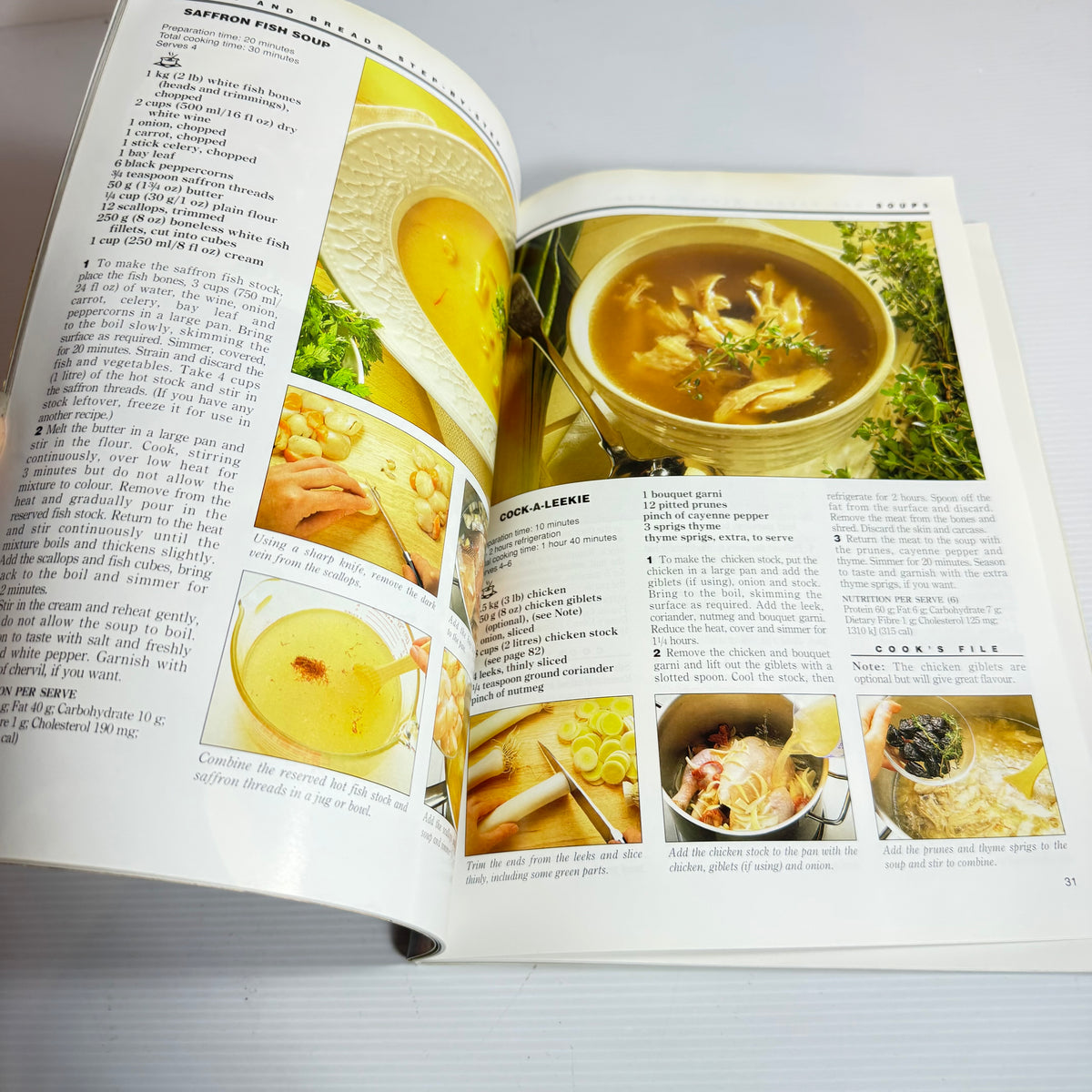 Soup Cookbook Bundle x 3 : Easy Soups - Love Food, 1 Stock, 100 Soups - Love Food, & Soups and Breads - Family Circle Step-by-Step (3320)
