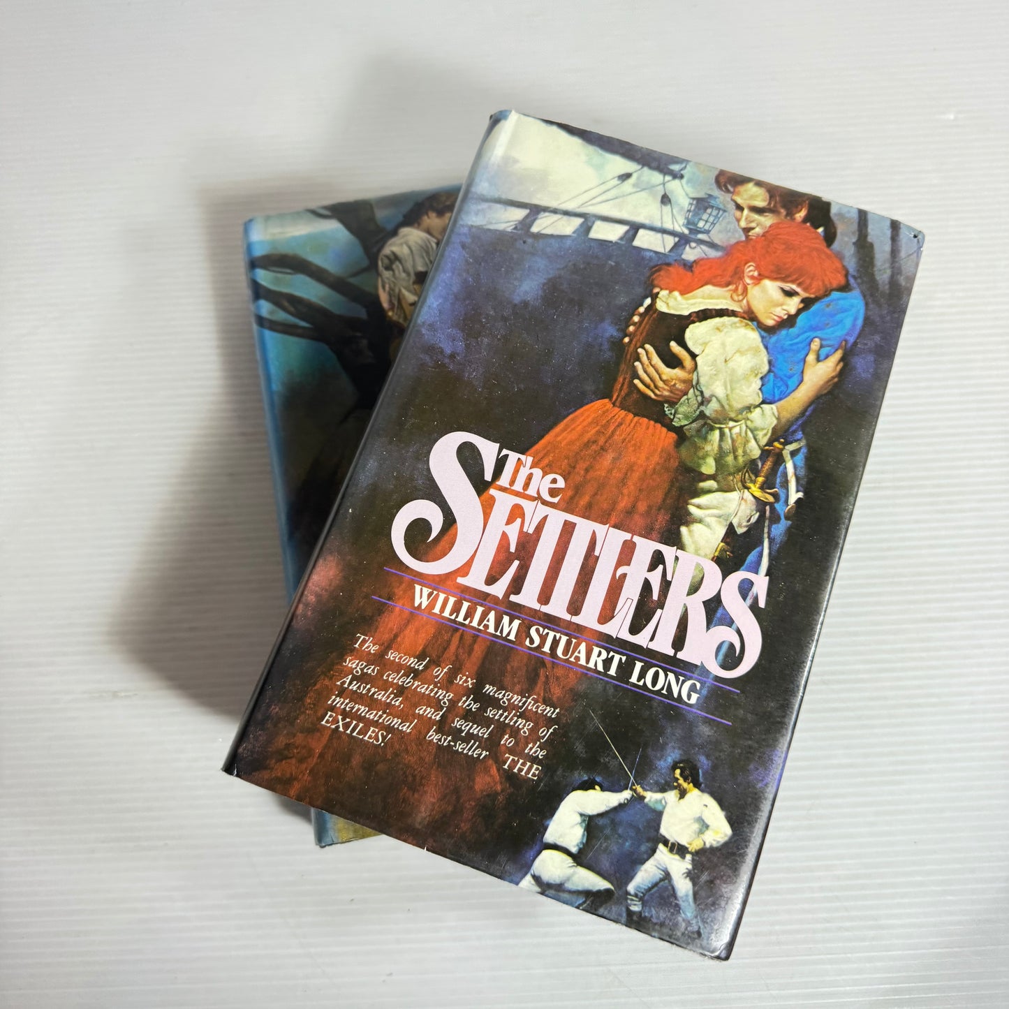 William Stuart Long Vintage Book Bundle x 2 : The Explorers & The Settlers (2814)