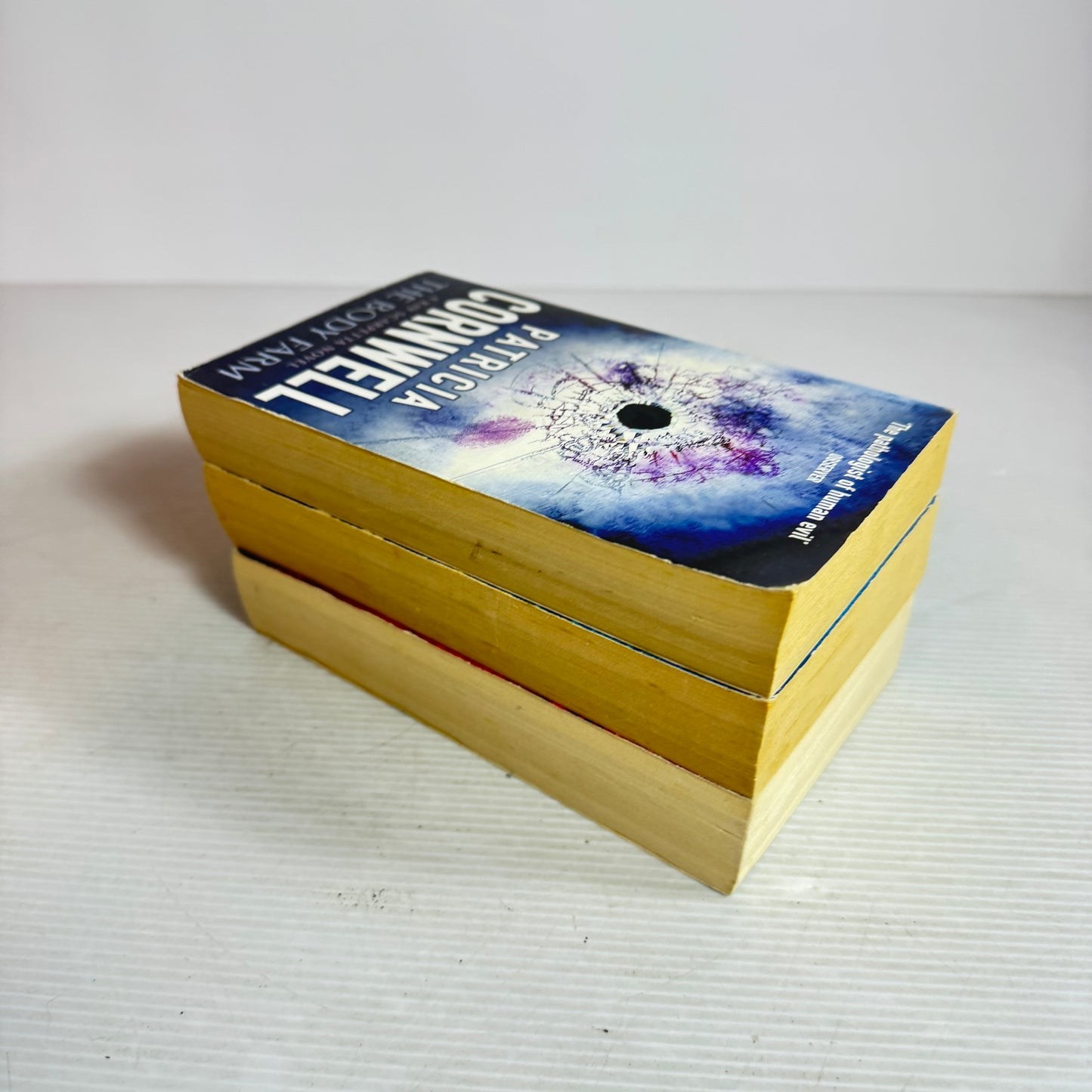 Patricia Cornwell Small Book Bundle x 3 : The Body Farm, Predator, Blow Fly  (2881)