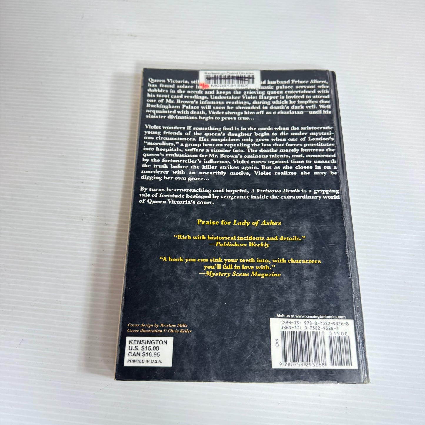 A Virtuous Death : A Lady of Ashes Mystery - Christine Trent