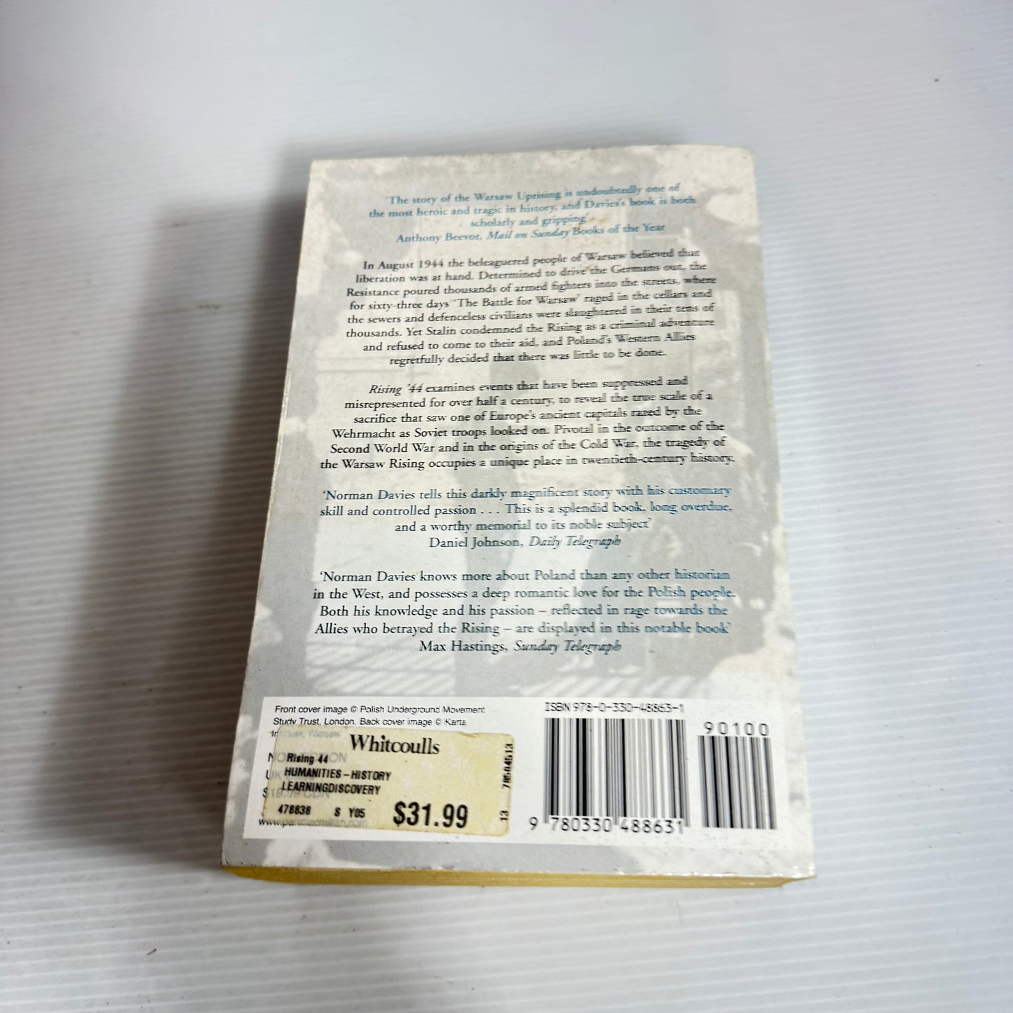 Rising '44 : The Battle for Warsaw' - Norman Davies