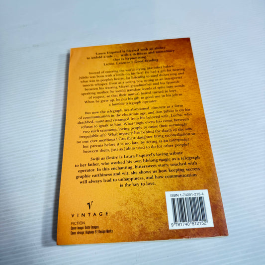 Swift As Desire - Laura Esquivel
