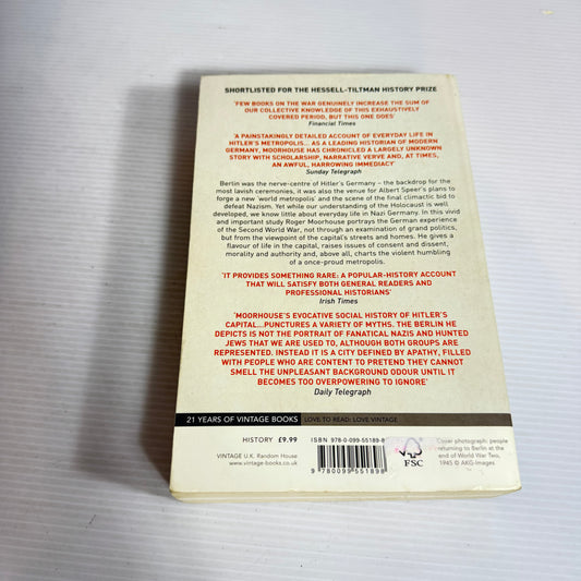 Berlin At War : Life and Death in Hitler's Capital, 1939-45 - Roger Moorhouse