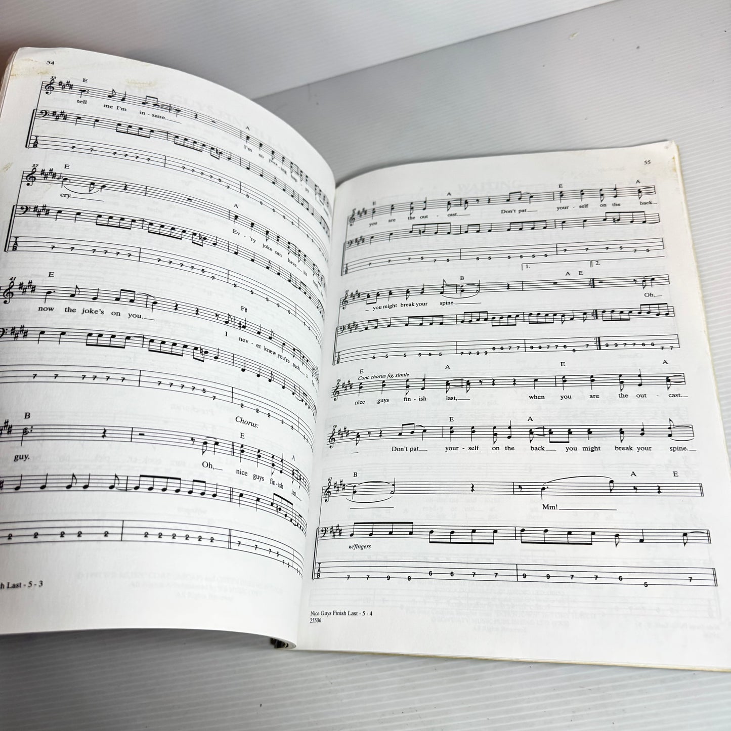 Bass Anthology Green Day